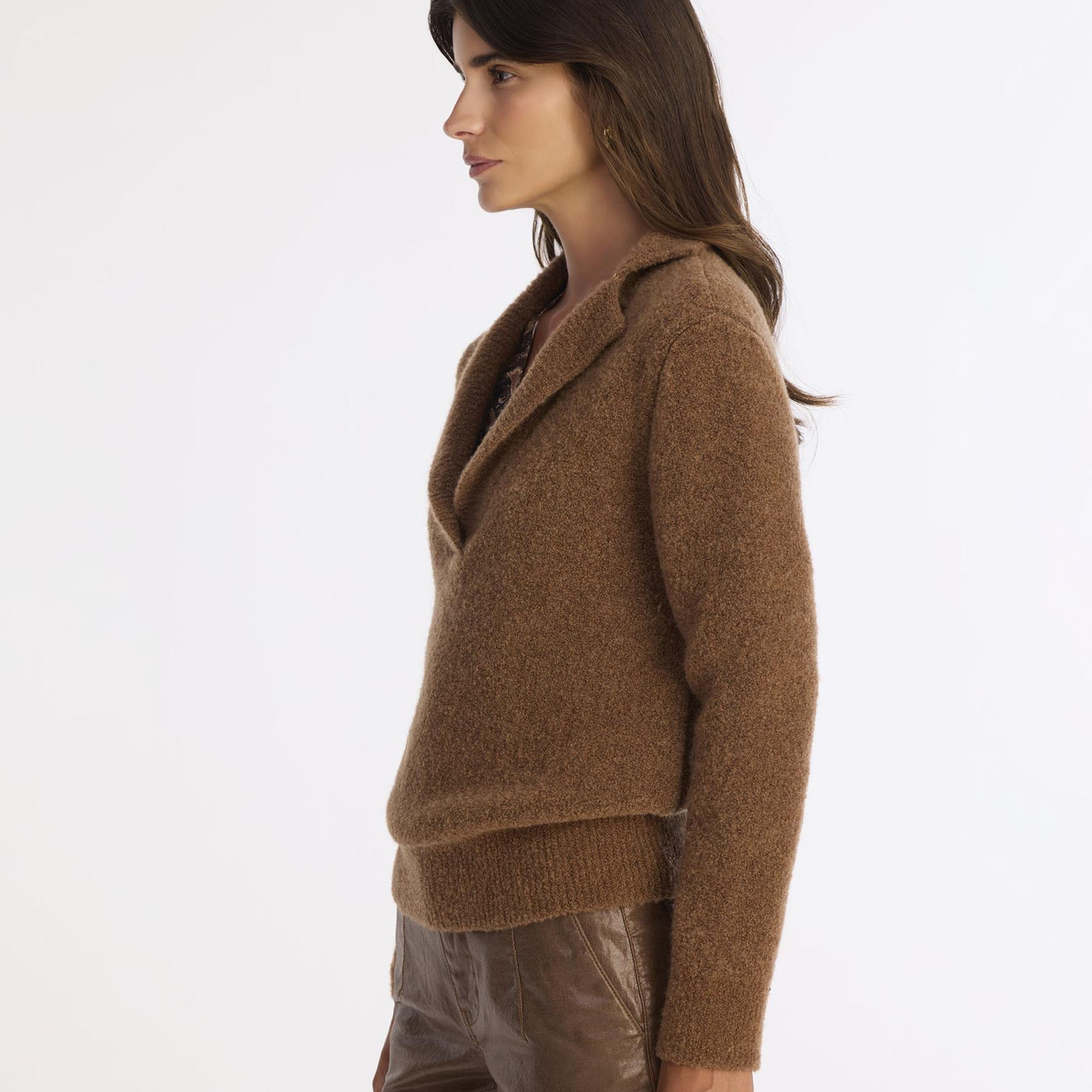 YARGICI Regular V Yaka Uzun Kol Kazak