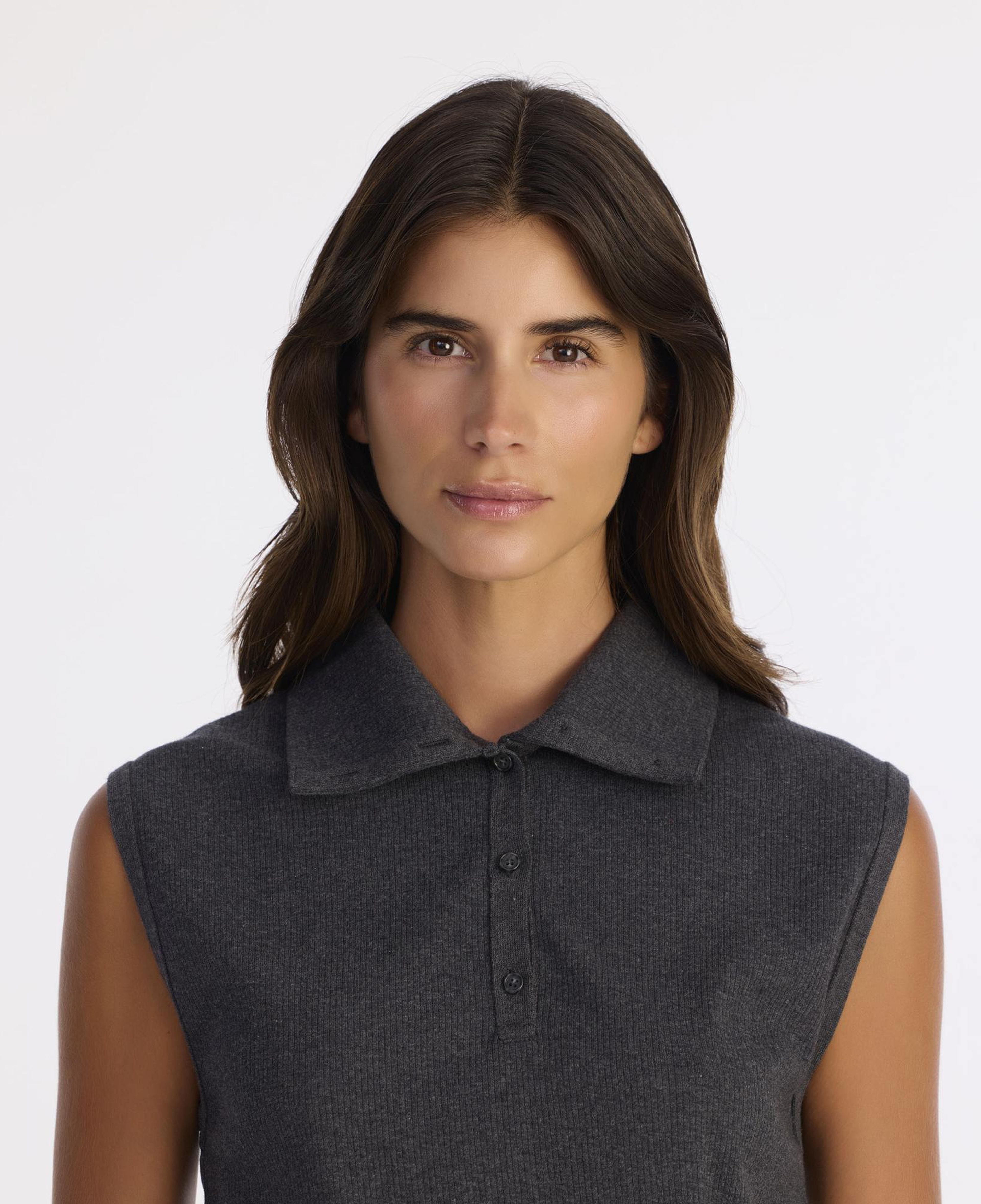 YARGICI Regular Yarım Balıkçı Yaka Kolsuz Kazak