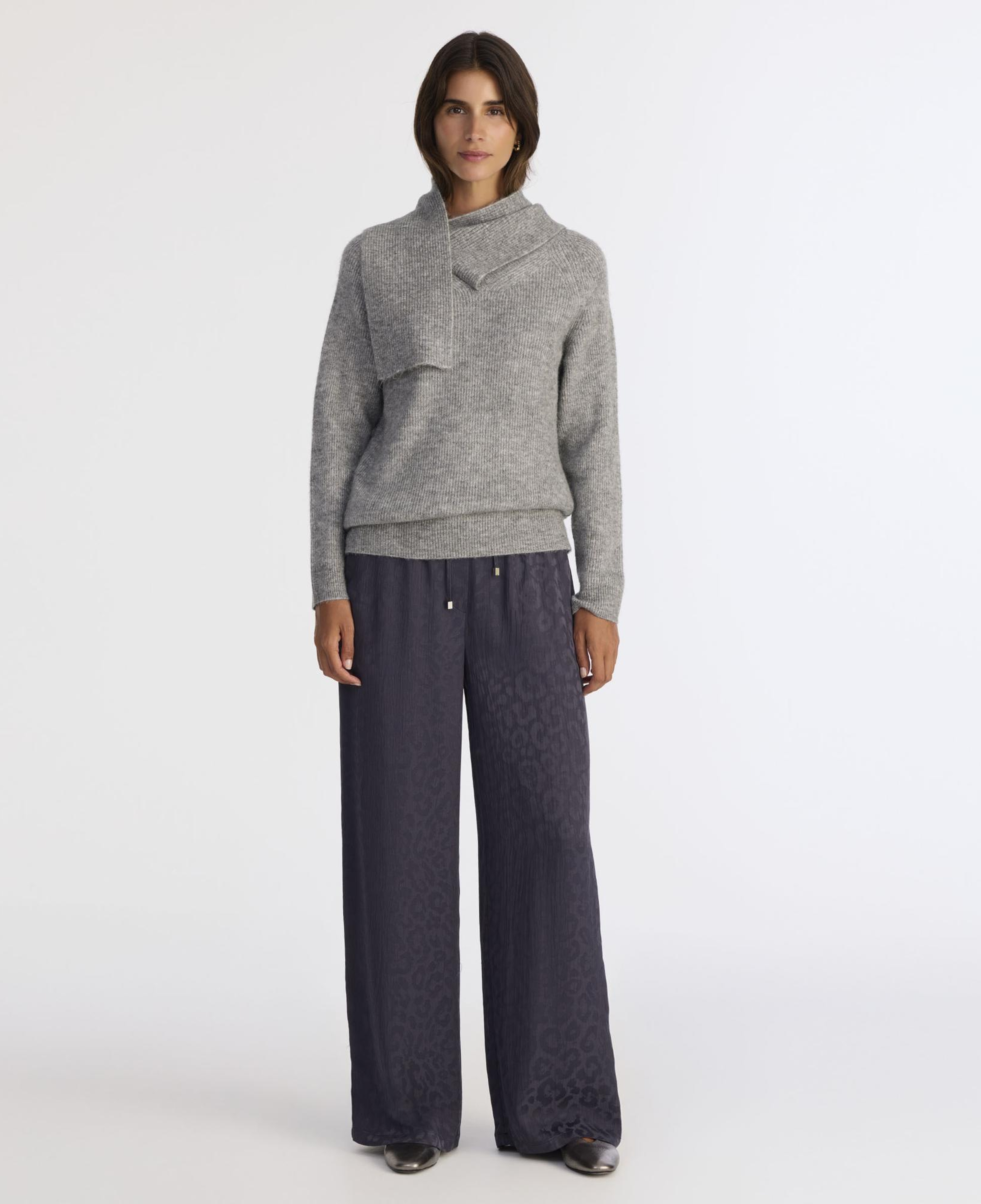 YARGICI Regular Şal Yaka Uzun Kol Kazak