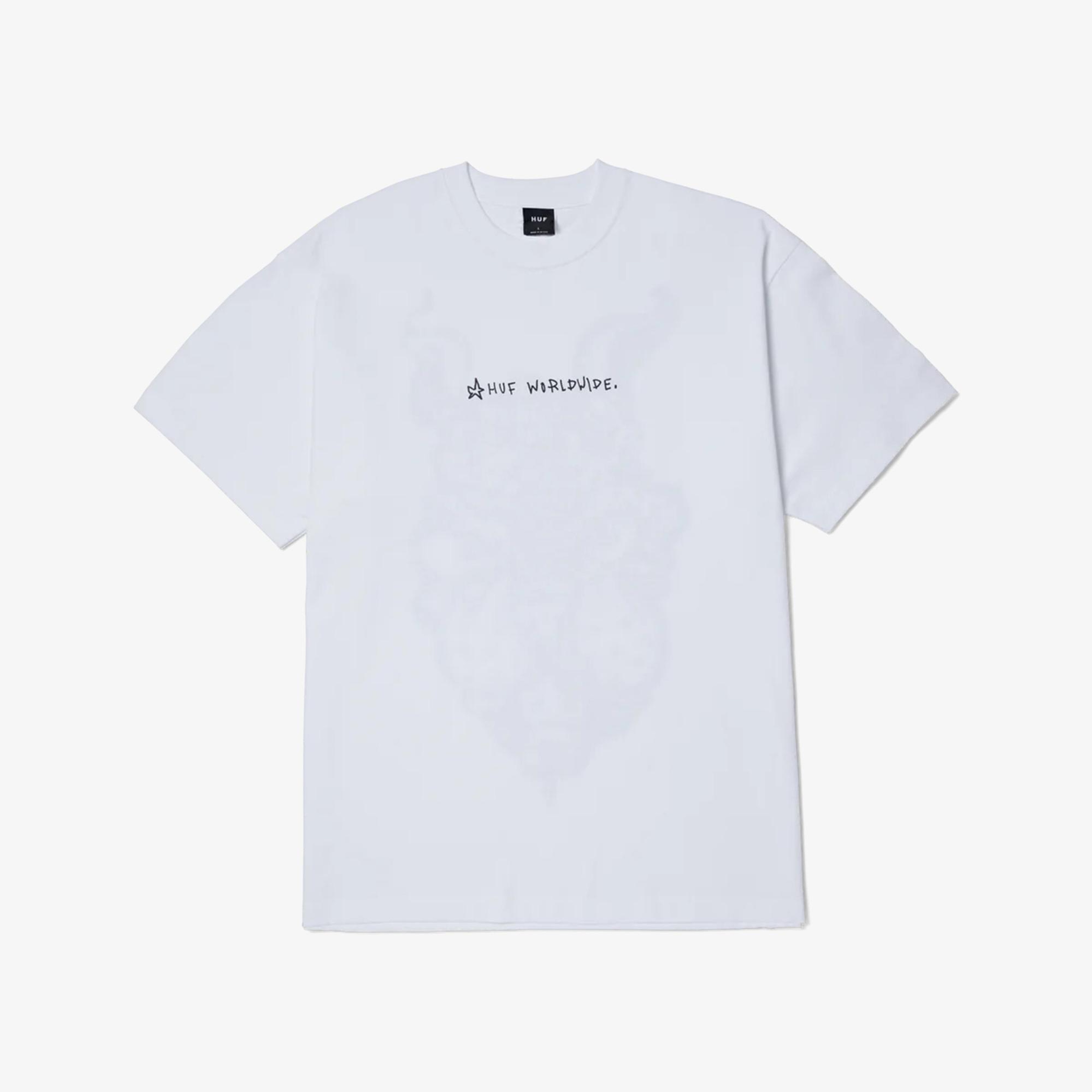 Huf Ferrell Erkek Beyaz T-Shirt