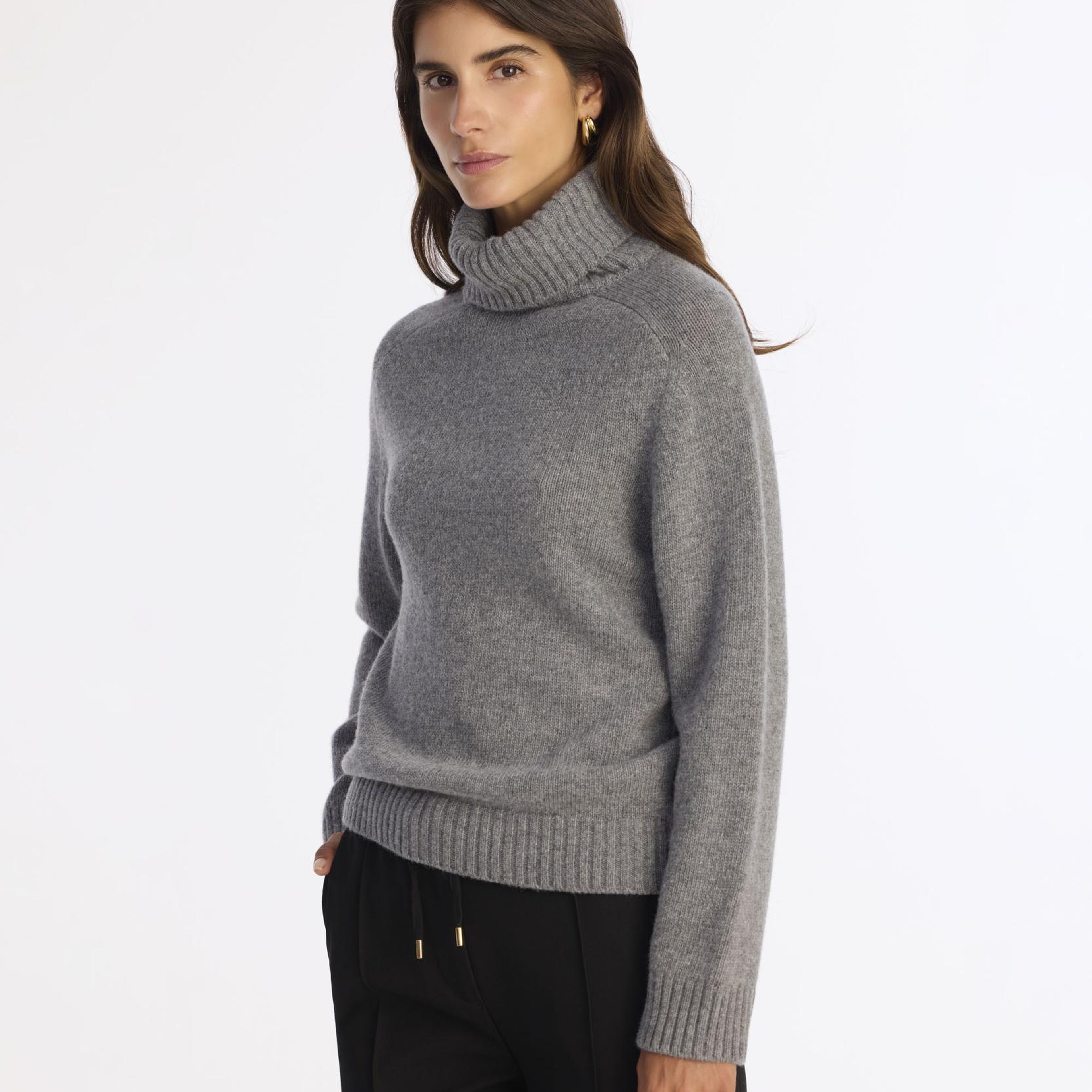 YARGICI Regular Balıkçı Yaka Uzun Kol Kazak