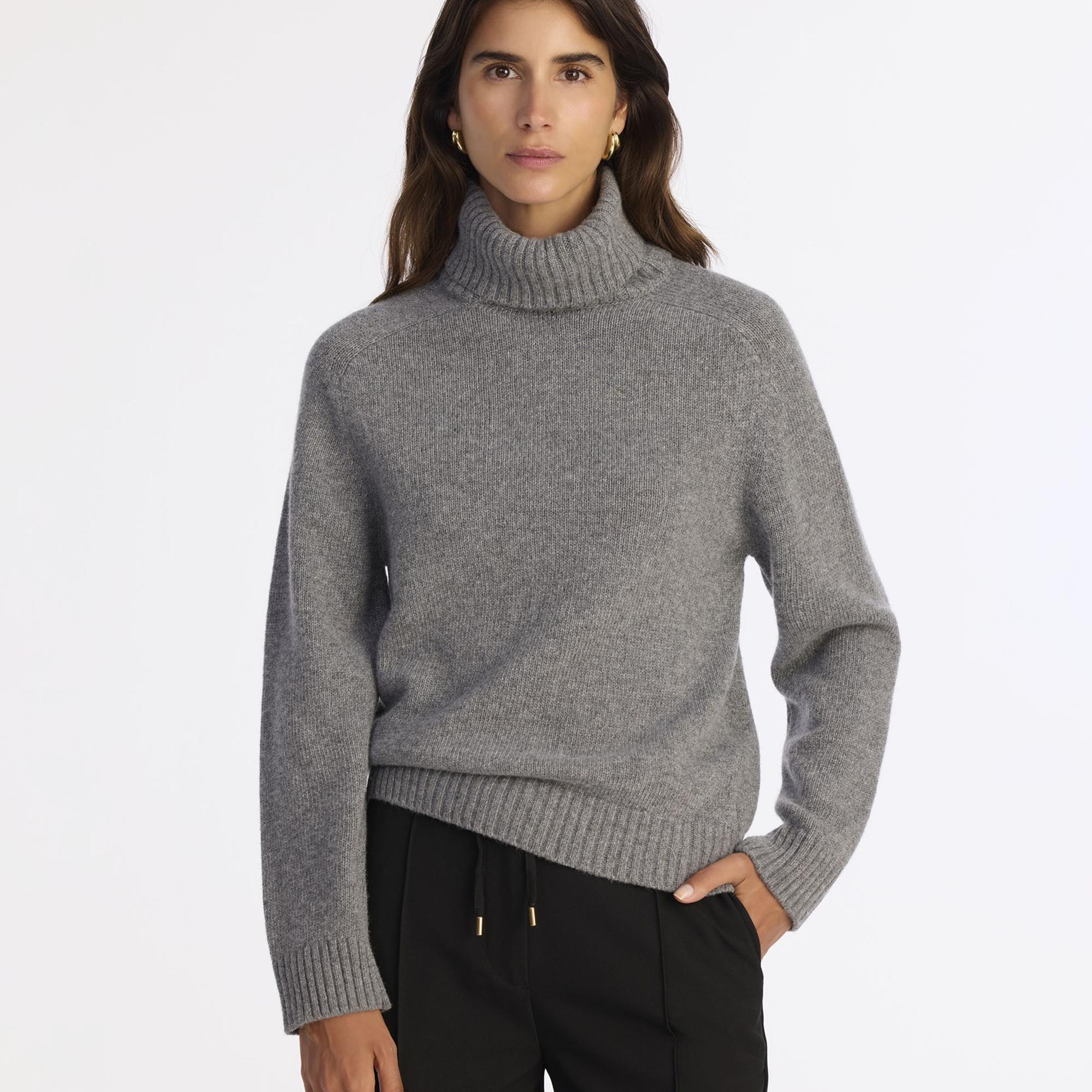 YARGICI Regular Balıkçı Yaka Uzun Kol Kazak