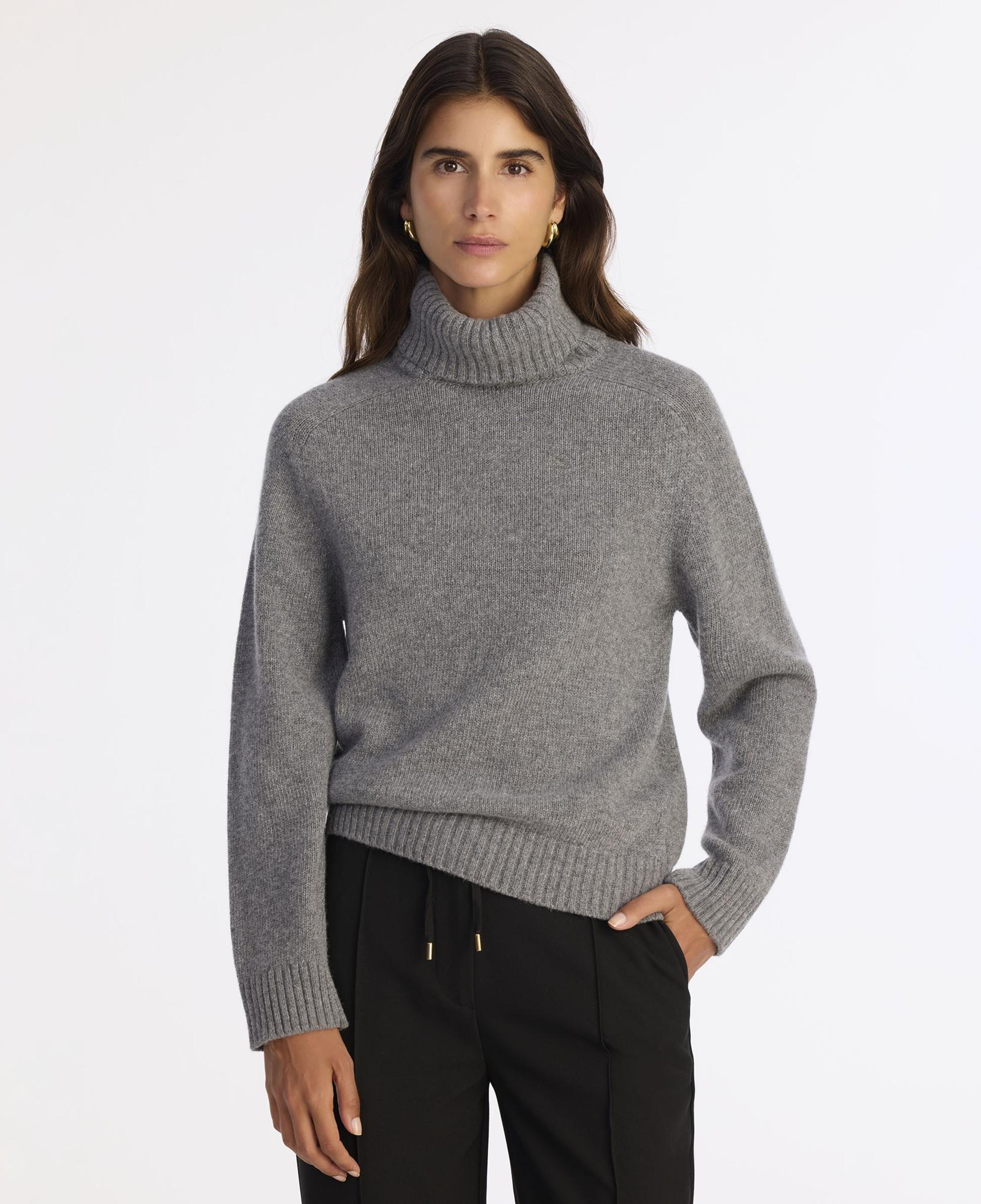 YARGICI Regular Balıkçı Yaka Uzun Kol Kazak