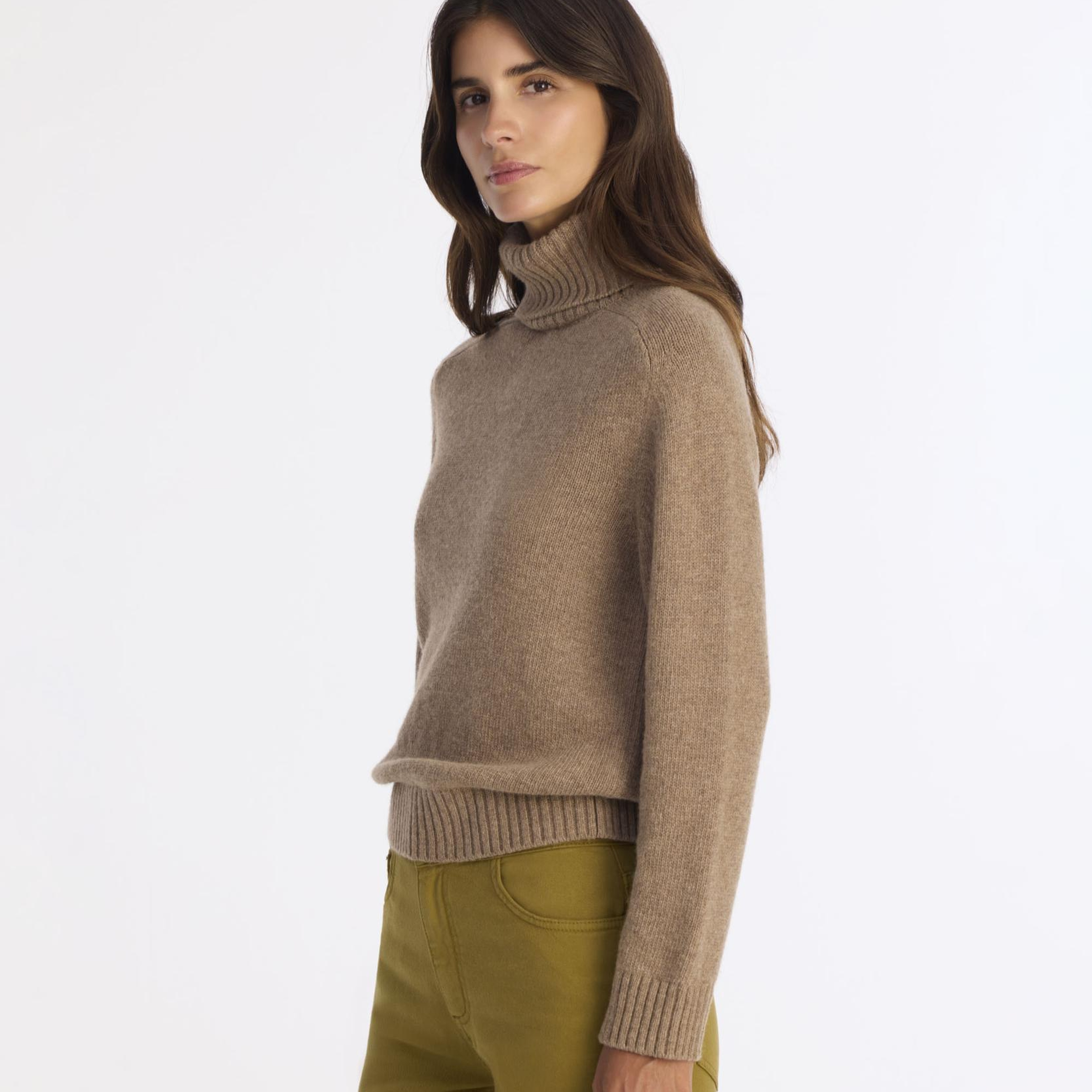 YARGICI Regular Balıkçı Yaka Uzun Kol Kazak