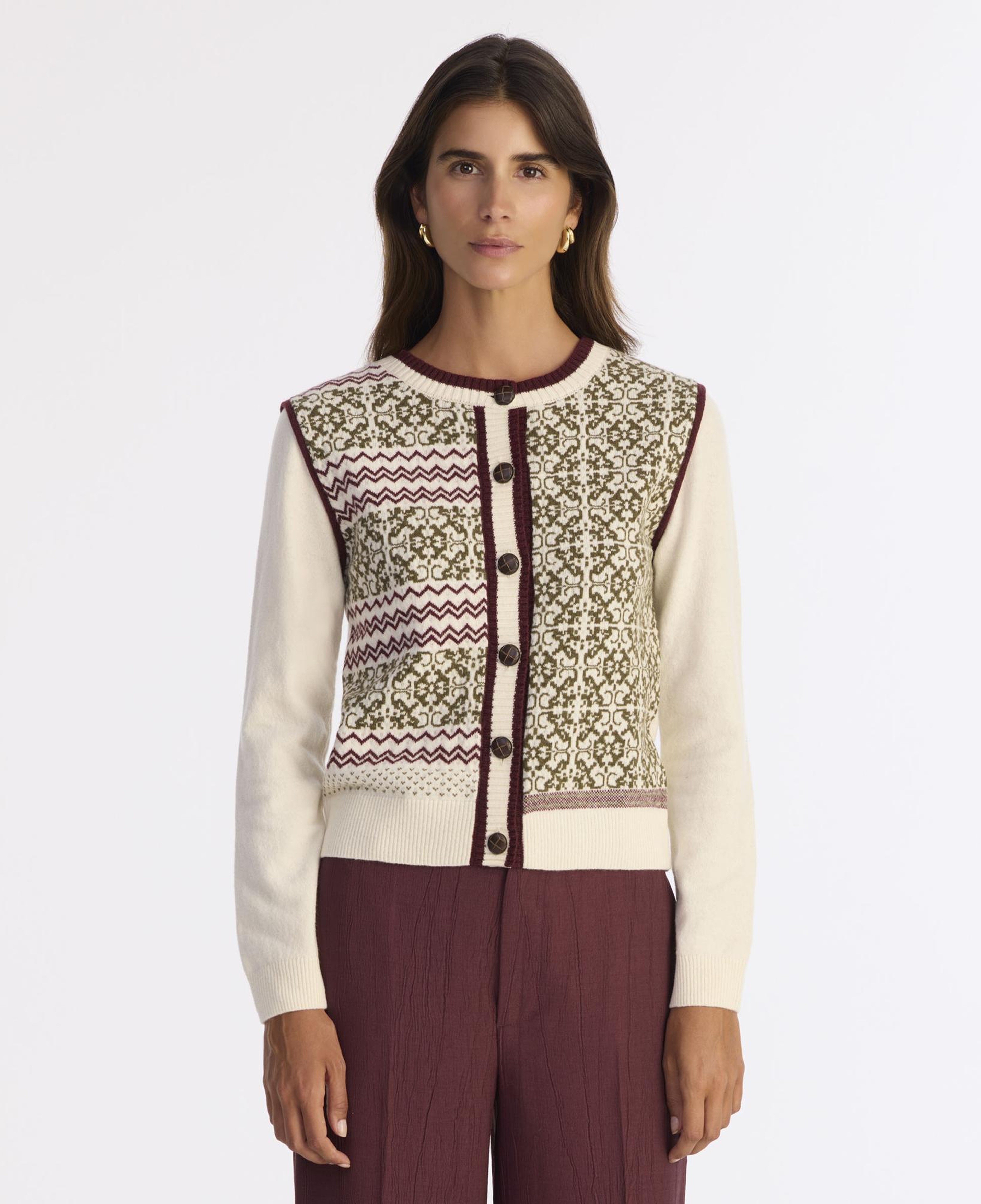 YARGICI Regular Dik Yaka Uzun Kol Hırka