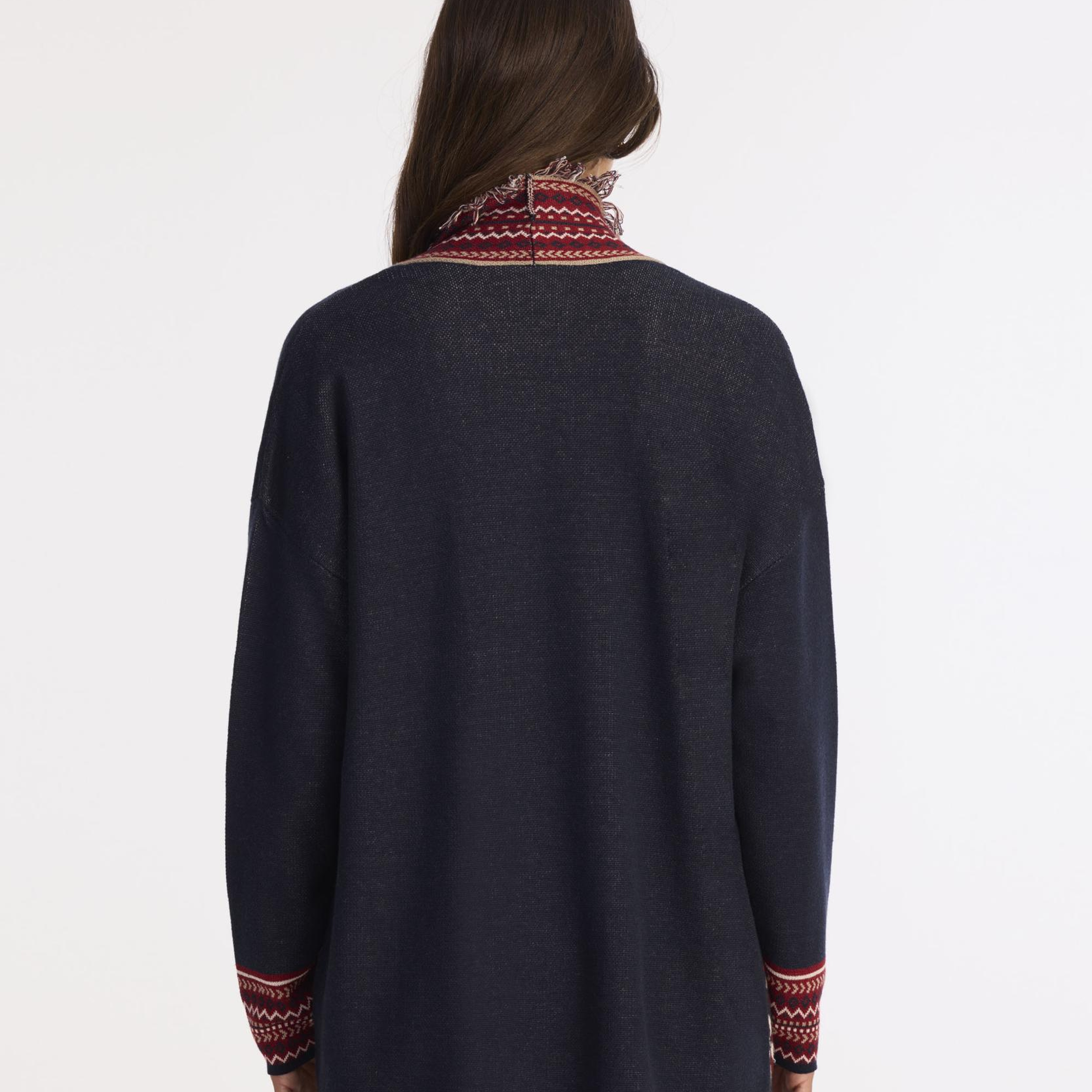 YARGICI Cropped Şal Yaka Kısa Kol Hırka