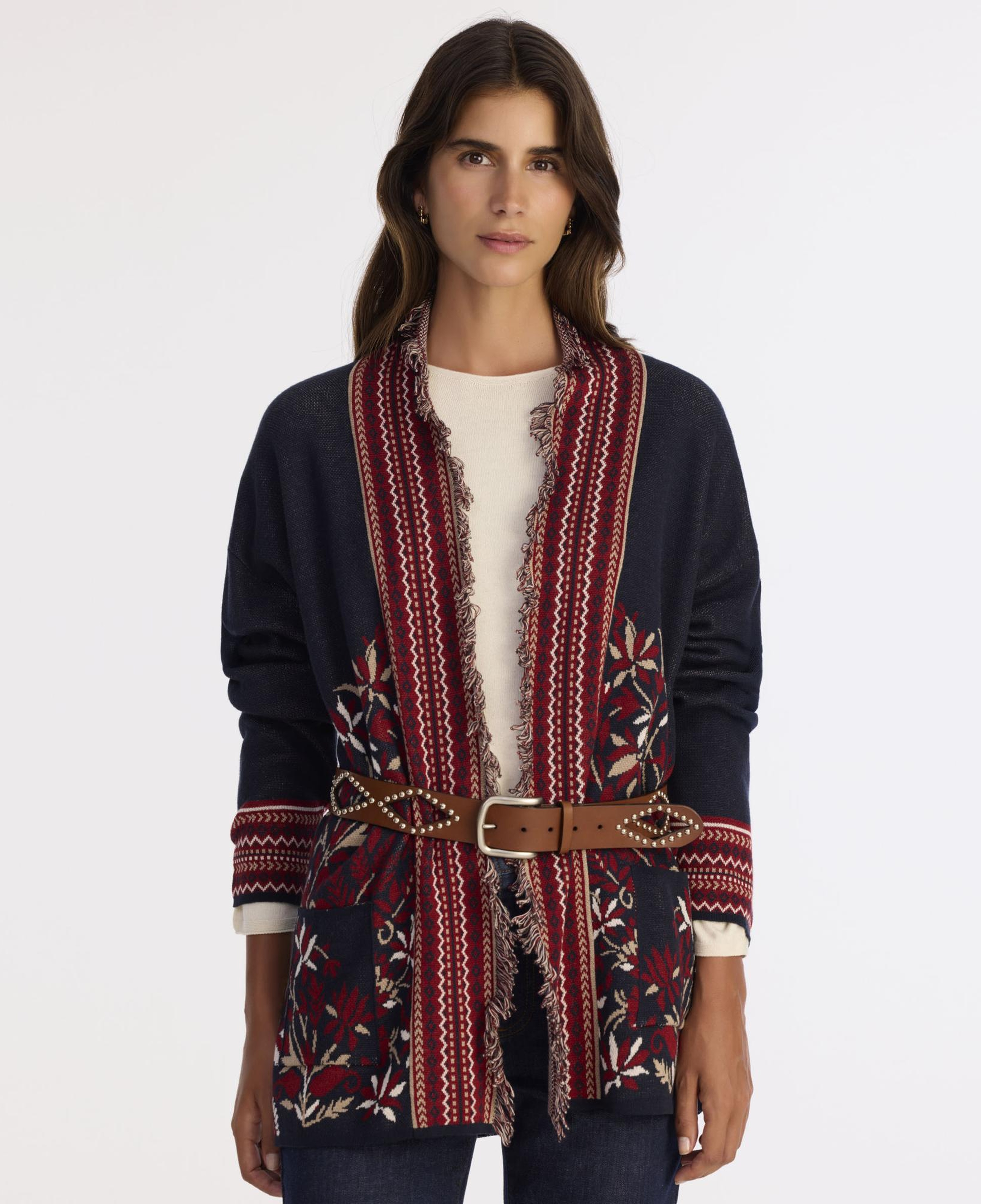 YARGICI Cropped Şal Yaka Kısa Kol Hırka