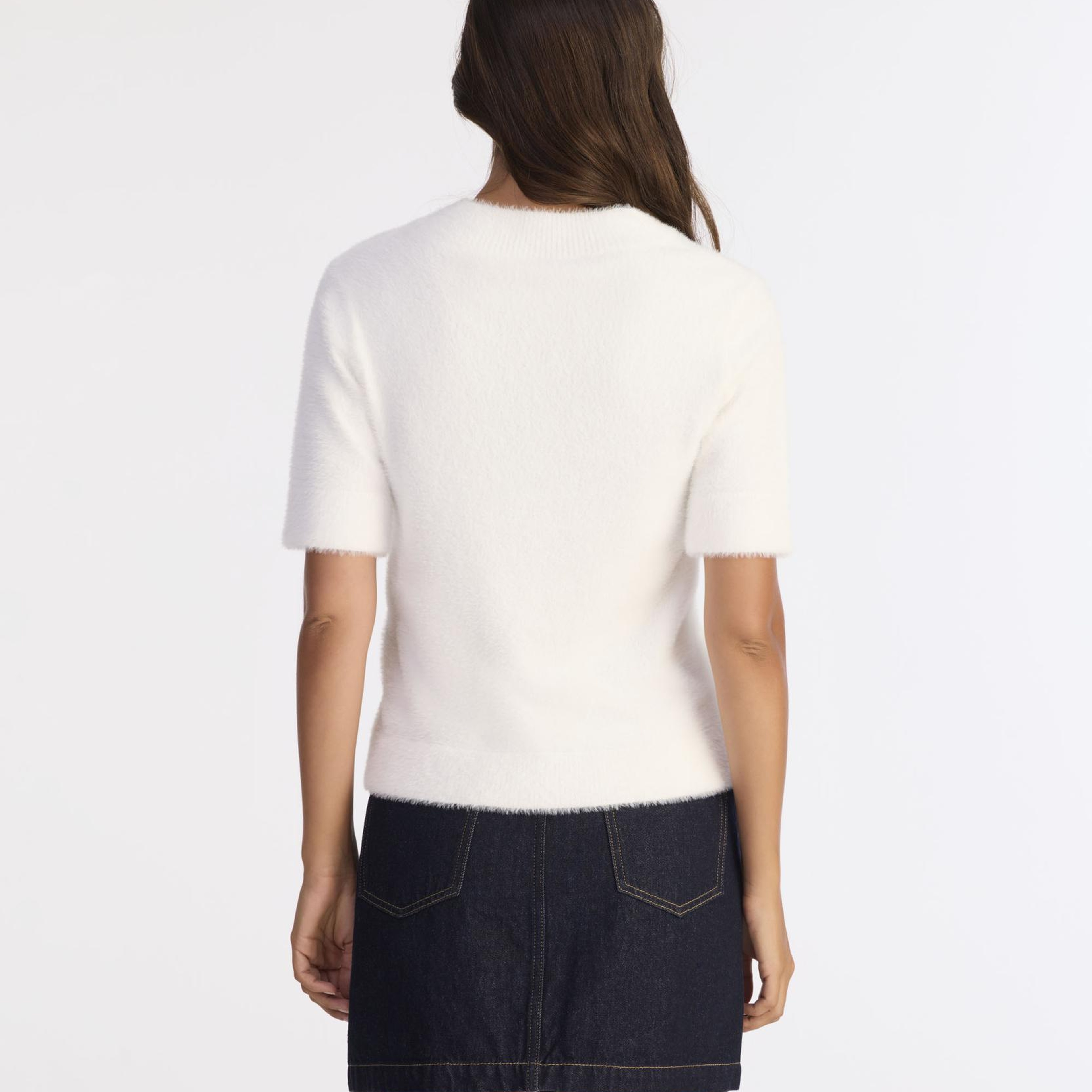 YARGICI Regular Dik Yaka Kısa Kol Kazak