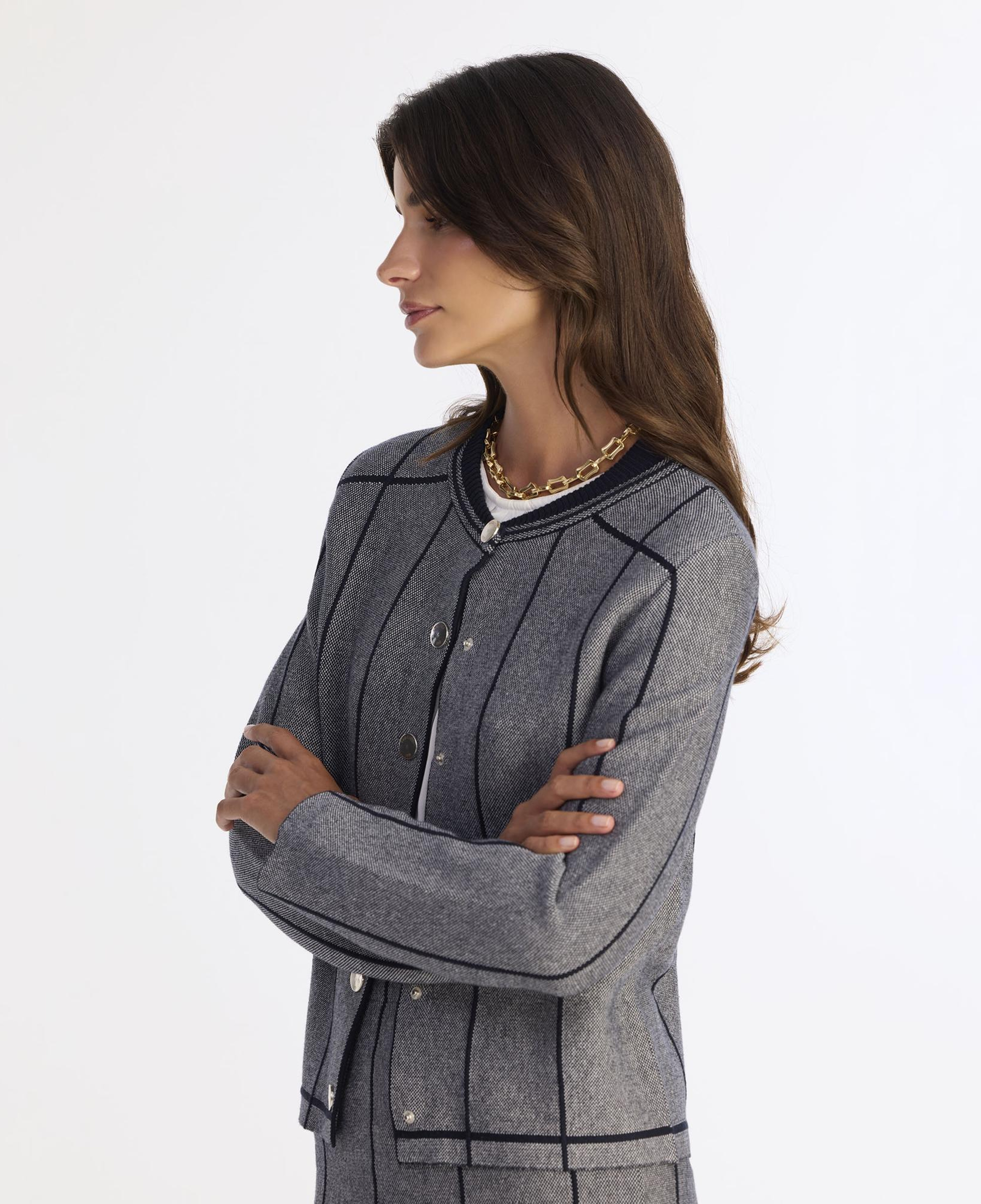 YARGICI Regular Bisiklet Yaka Uzun Kol Hırka