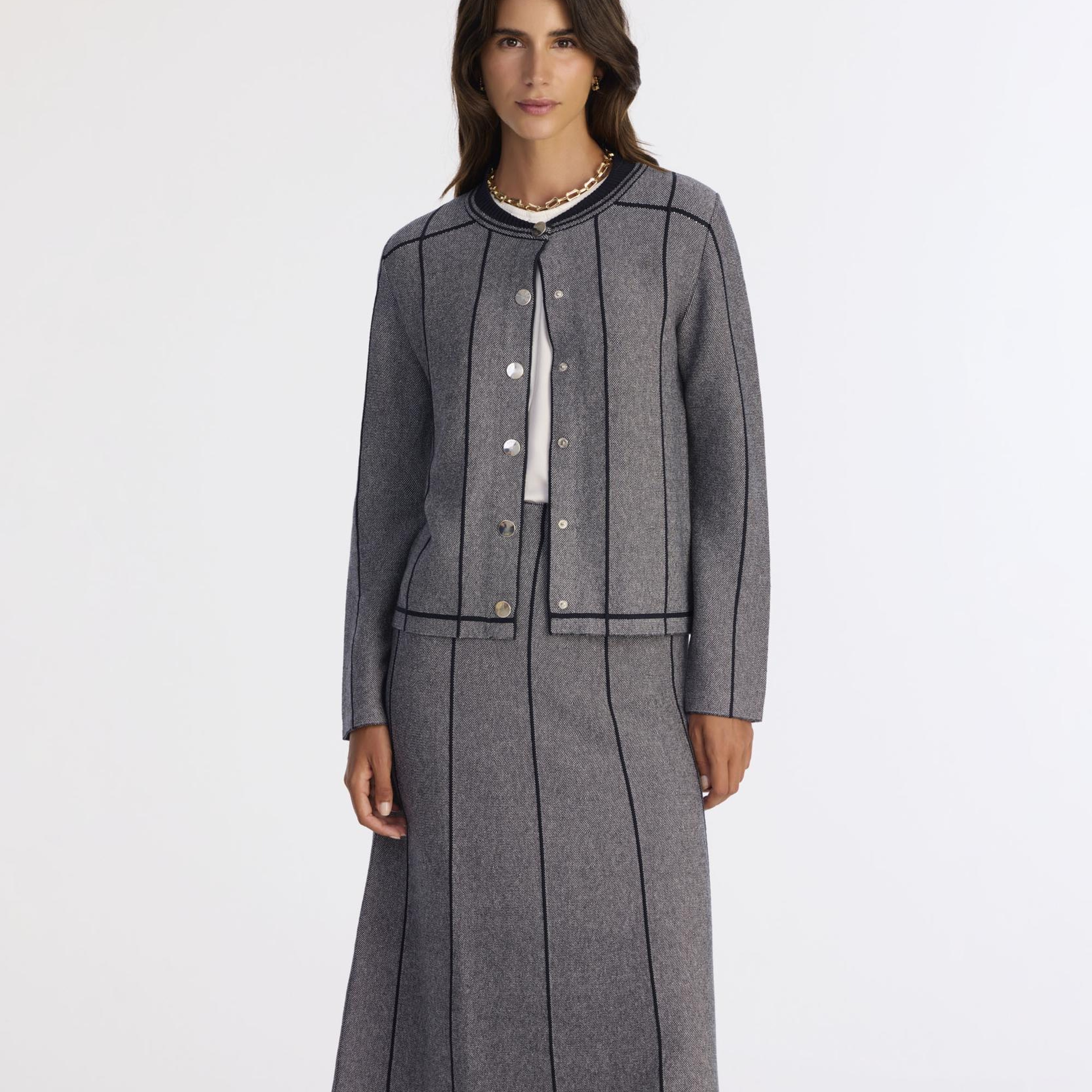 YARGICI Regular Bisiklet Yaka Uzun Kol Hırka