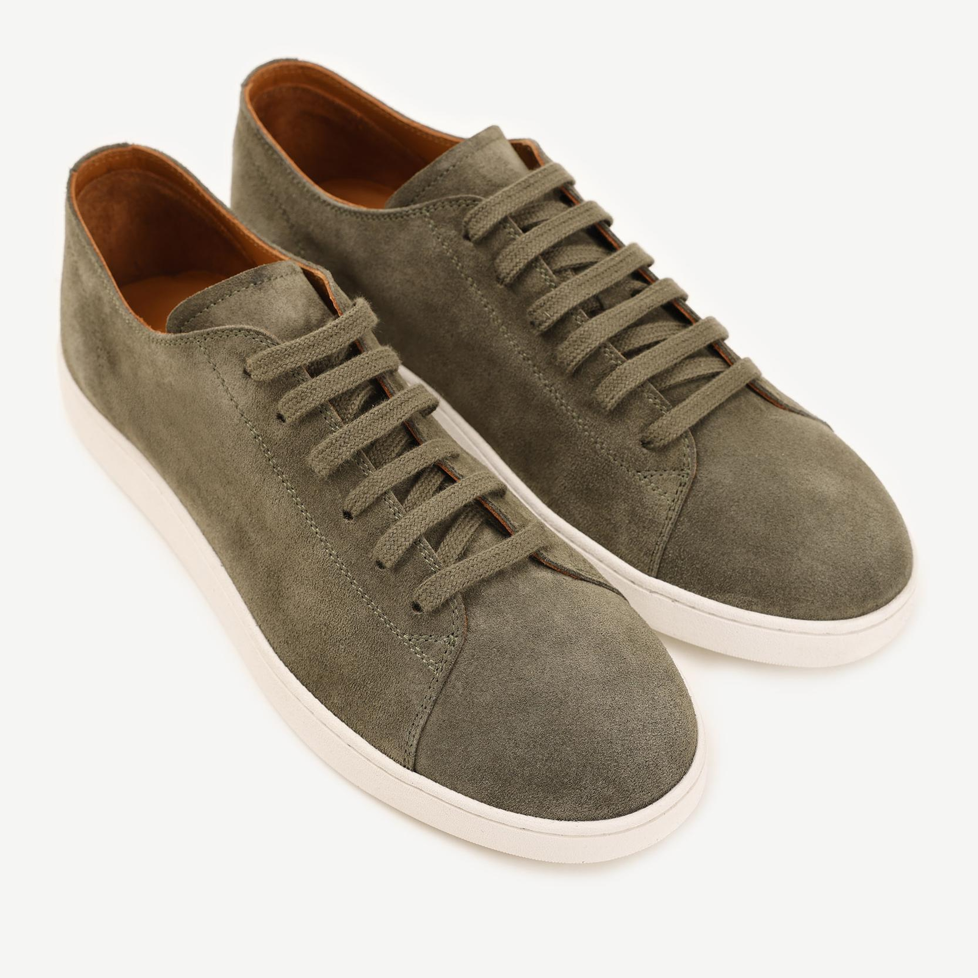 YARGICI Klasik Renk Detaylı Deri Spor Ayakkabı