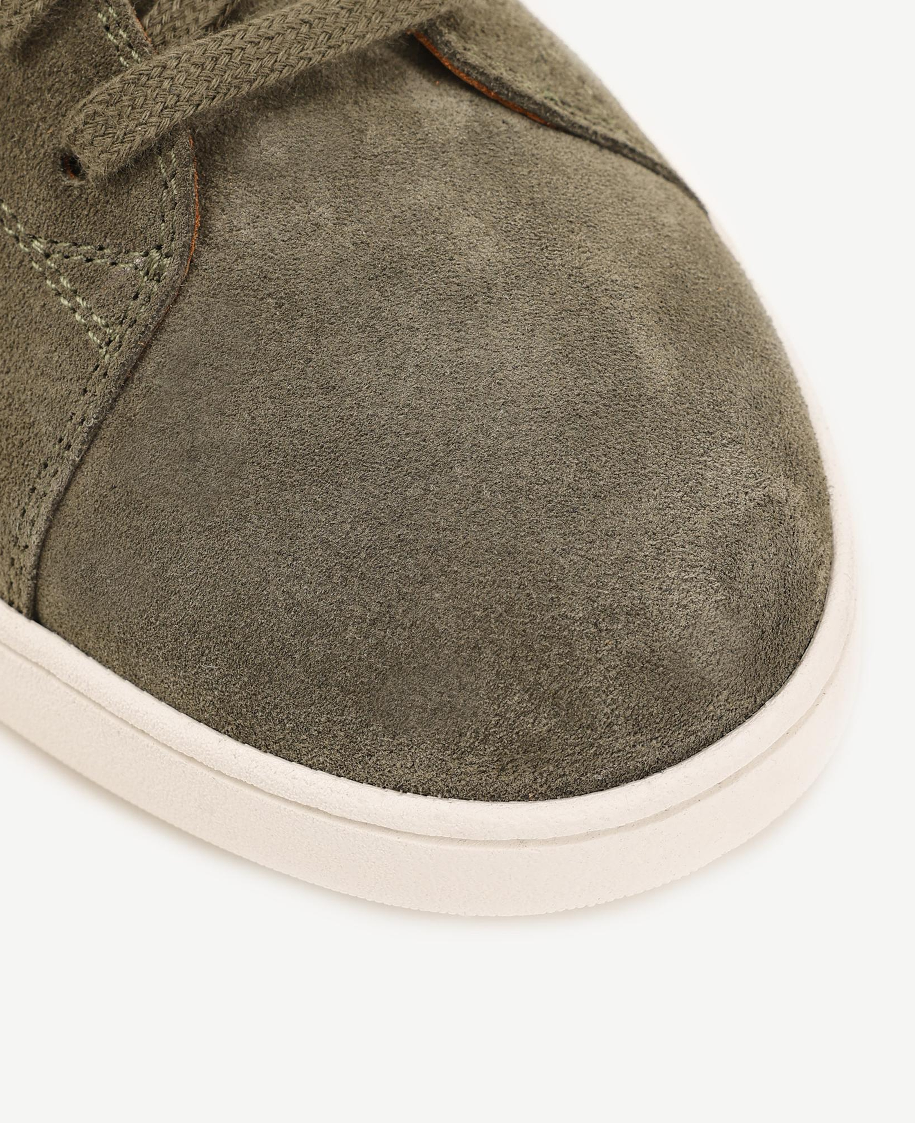 YARGICI Klasik Renk Detaylı Deri Spor Ayakkabı