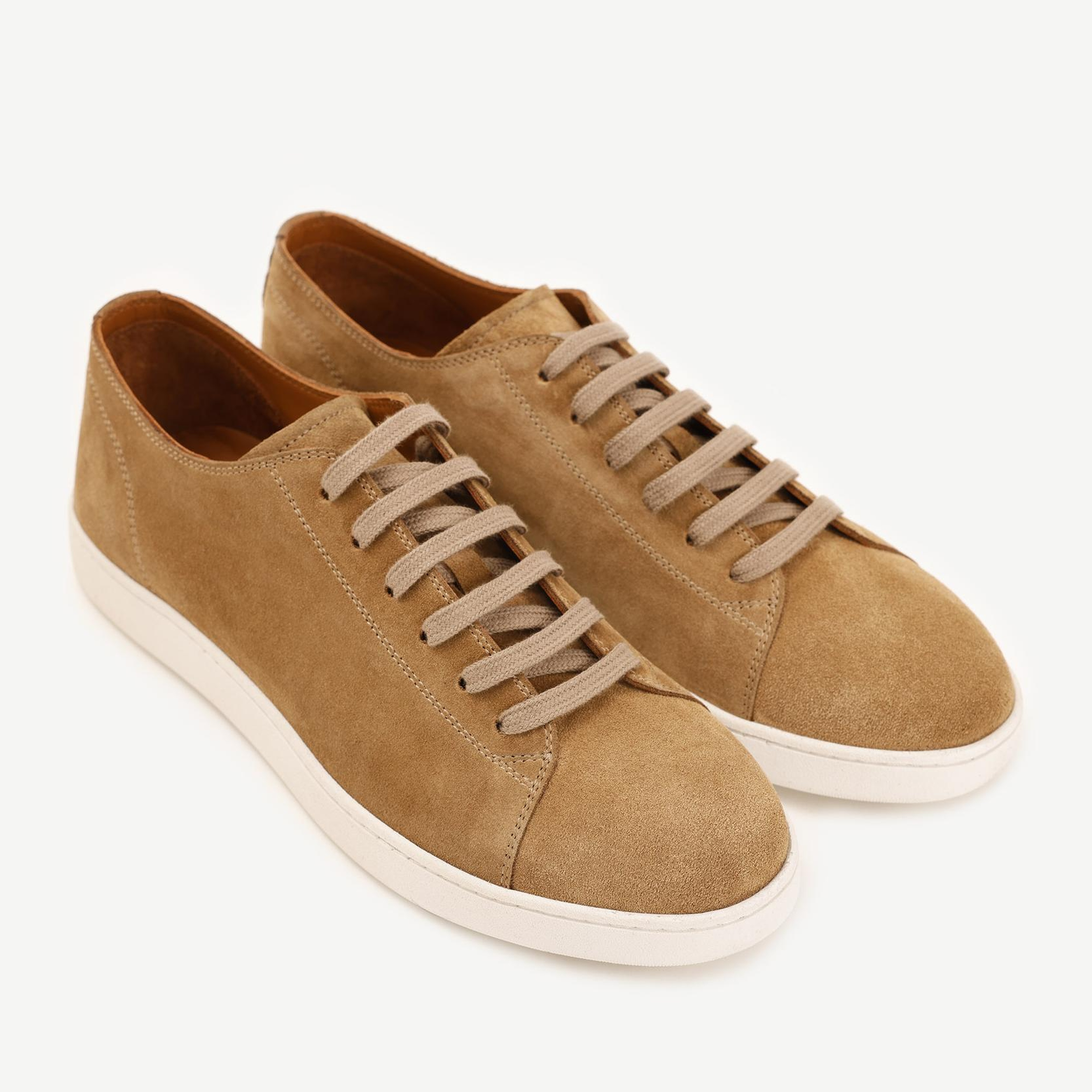 YARGICI Klasik Renk Detaylı Deri Spor Ayakkabı