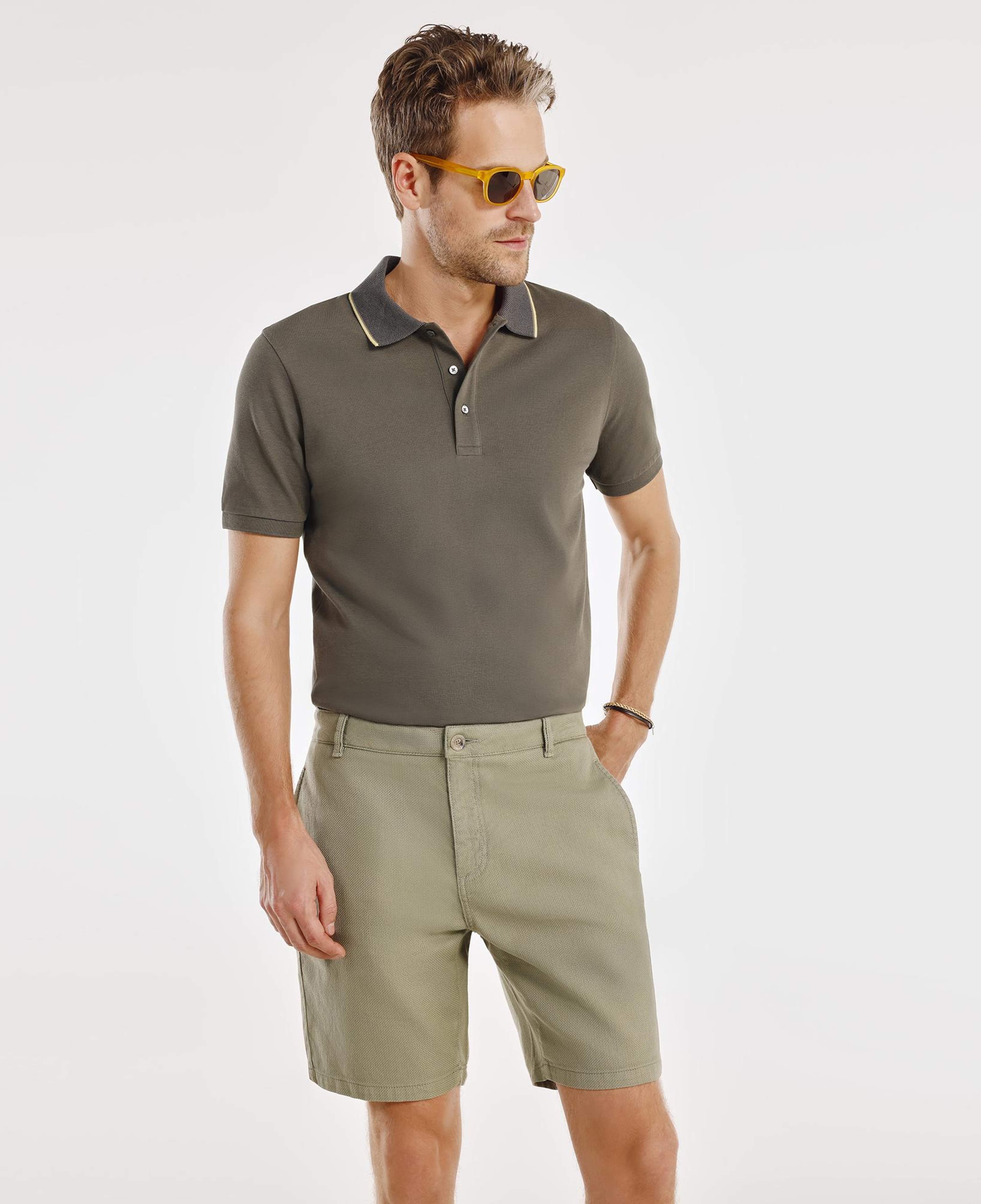 YARGICI Klasik Kesim Bermuda Şort