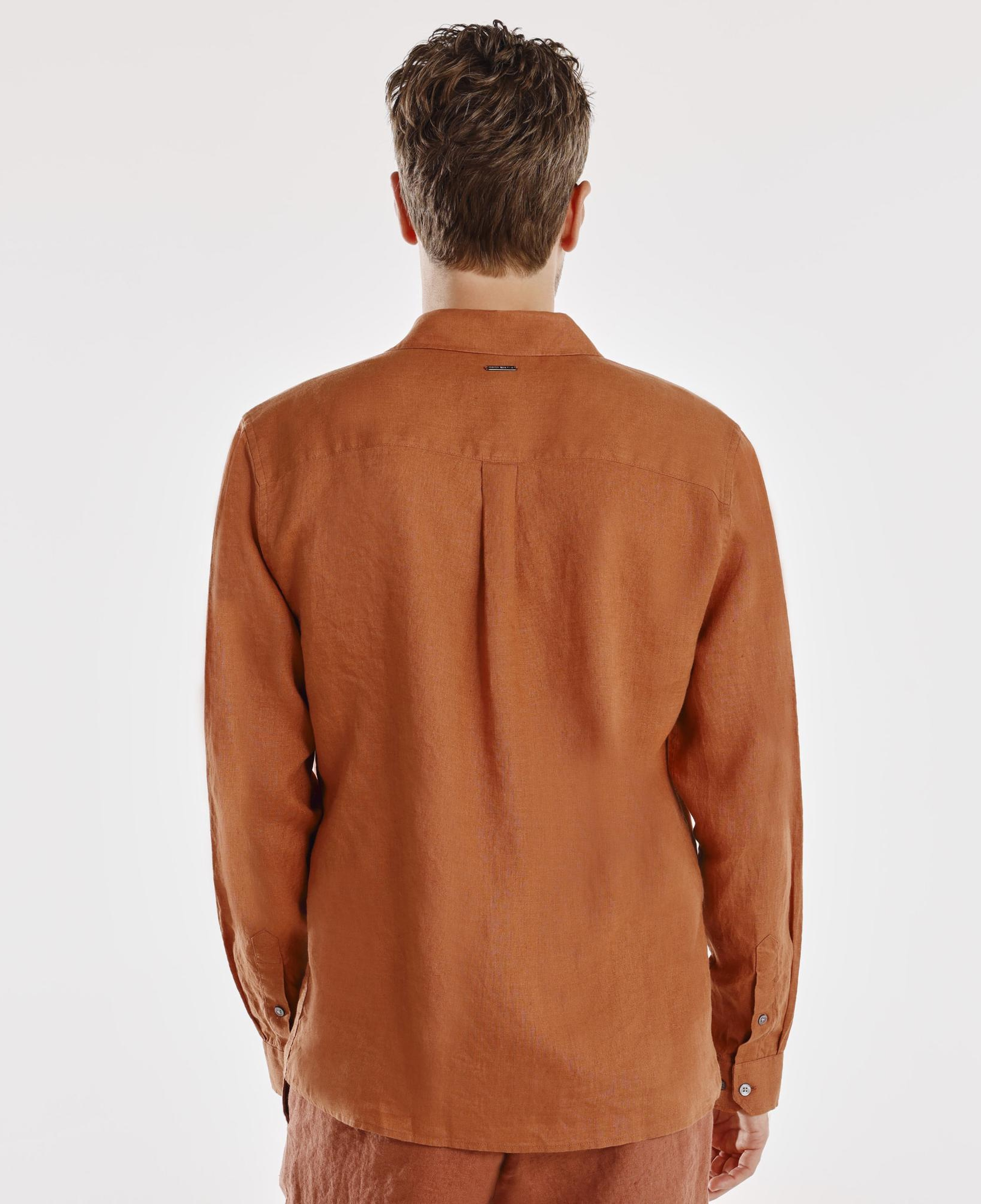 YARGICI Regular Fit Keten Gömlek