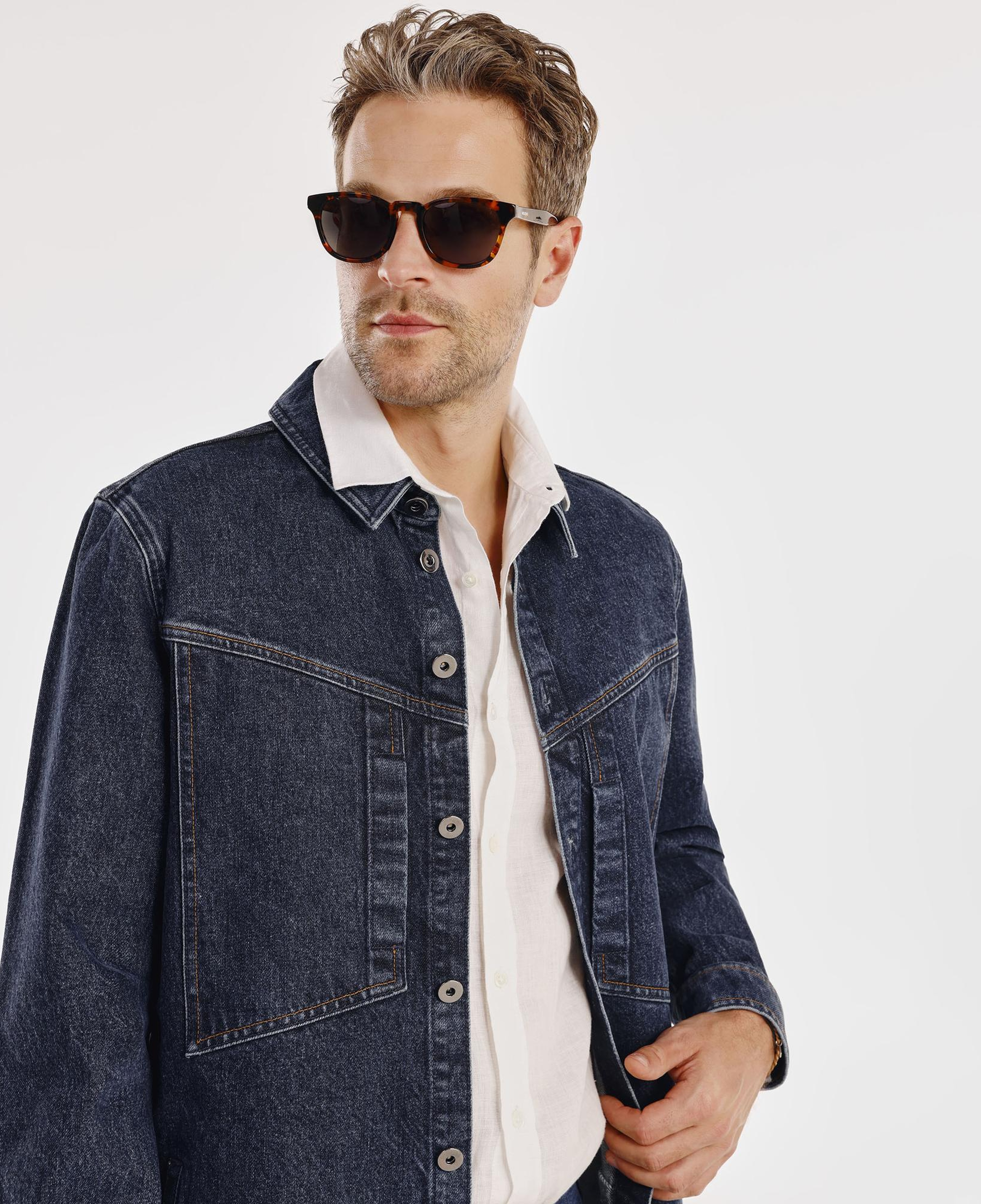 YARGICI Dikiş Detaylı Denim Ceket