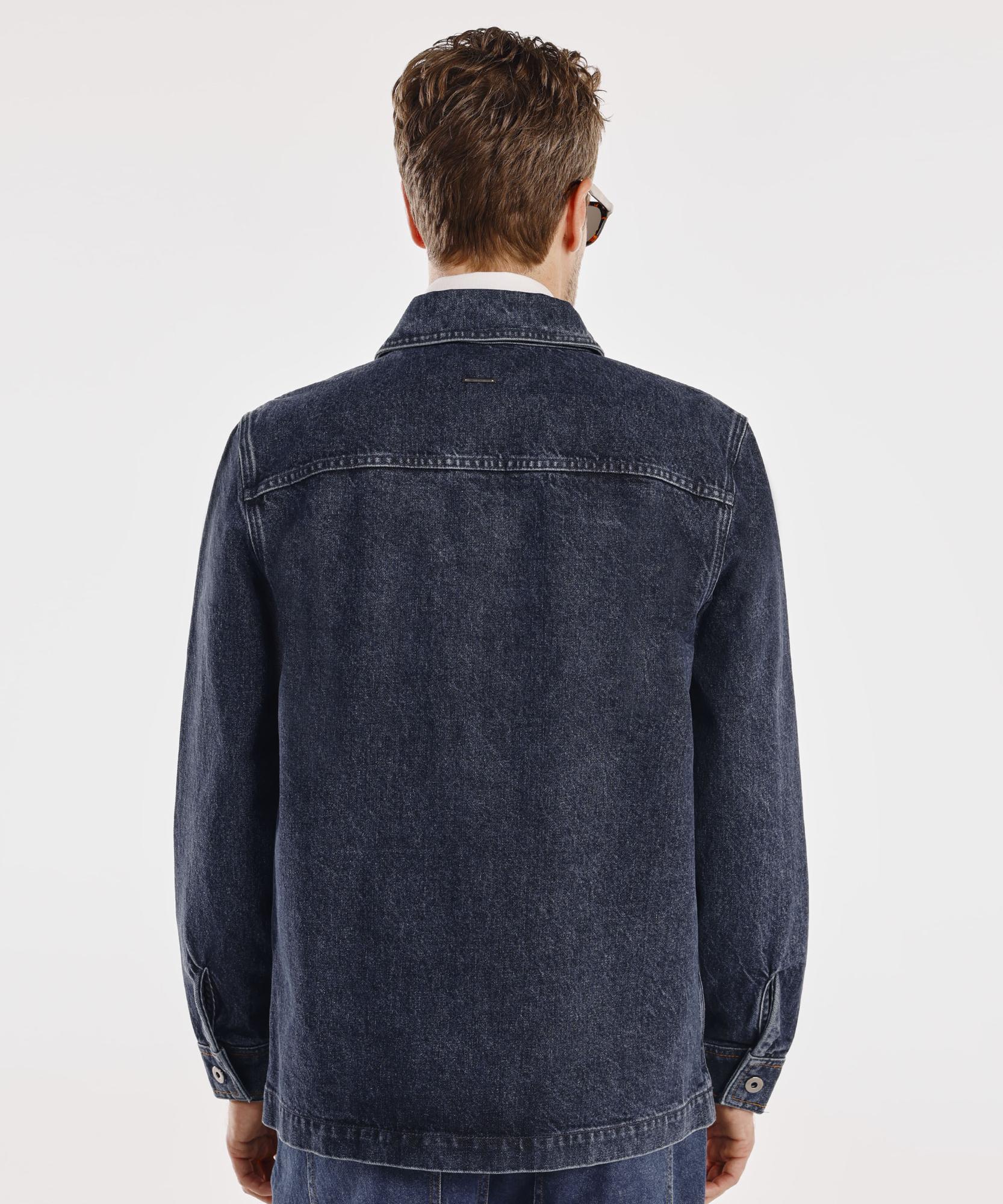 YARGICI Dikiş Detaylı Denim Ceket