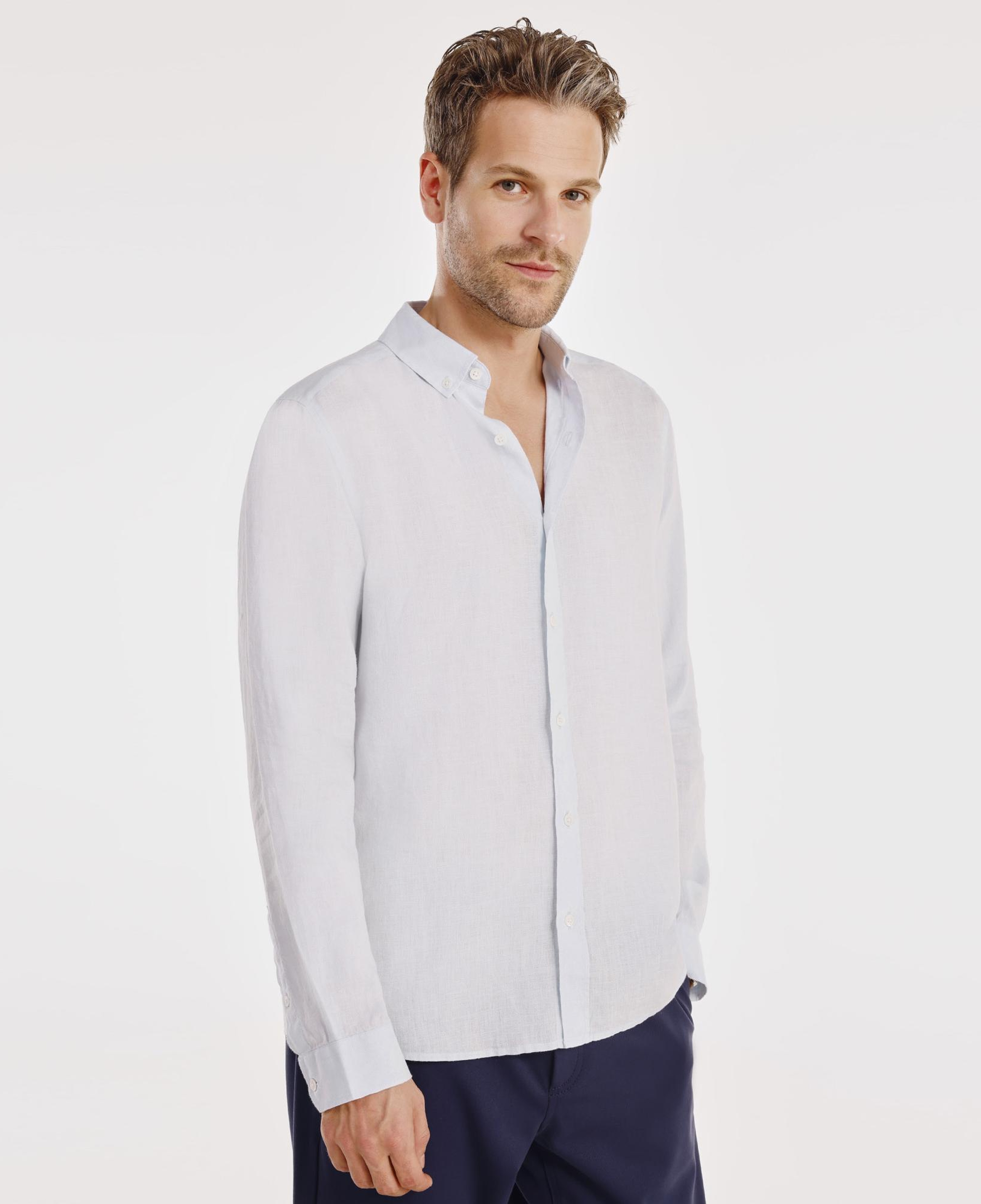 YARGICI Regular Fit Keten Gömlek