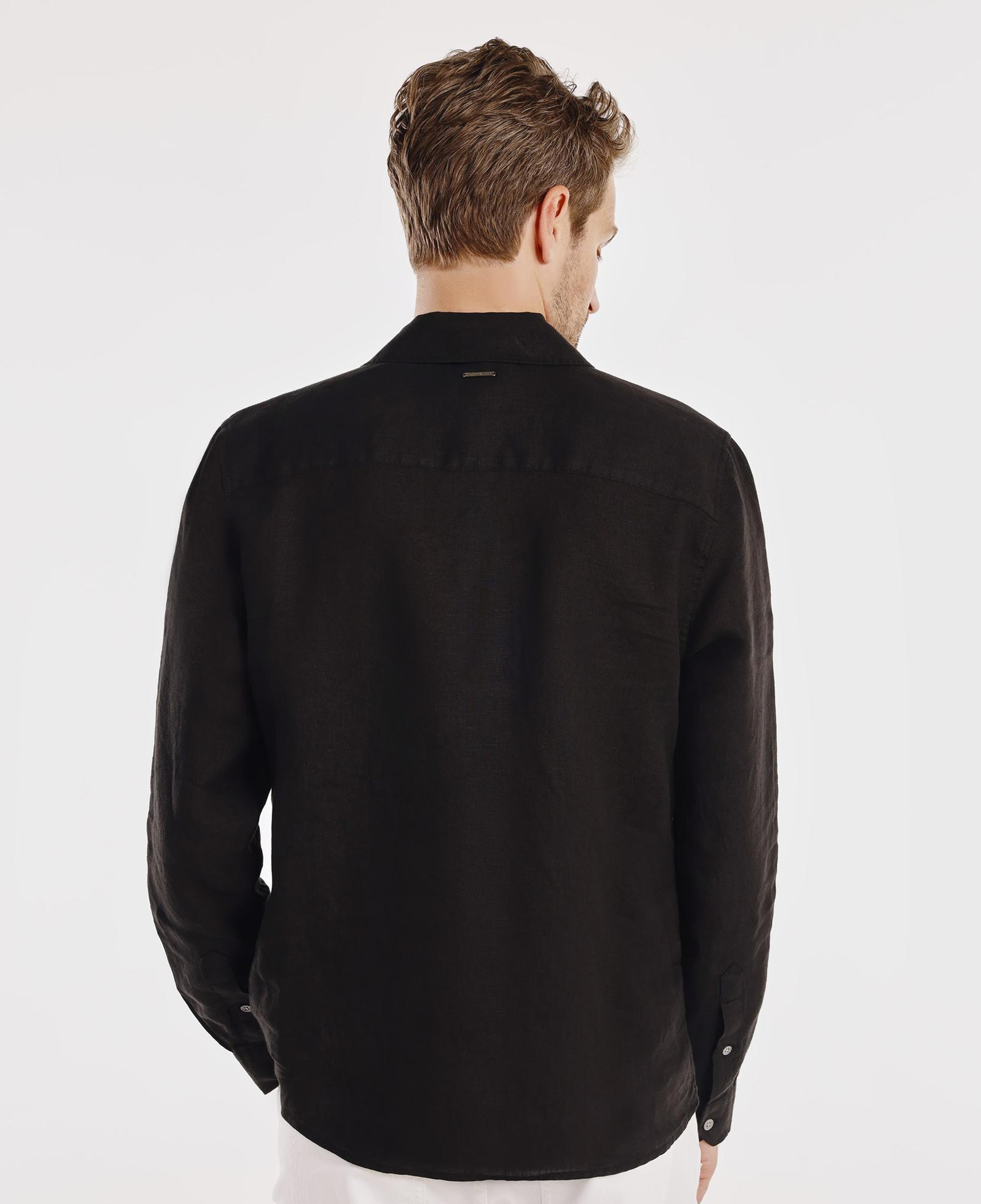 YARGICI Erkek Keten Gömlek