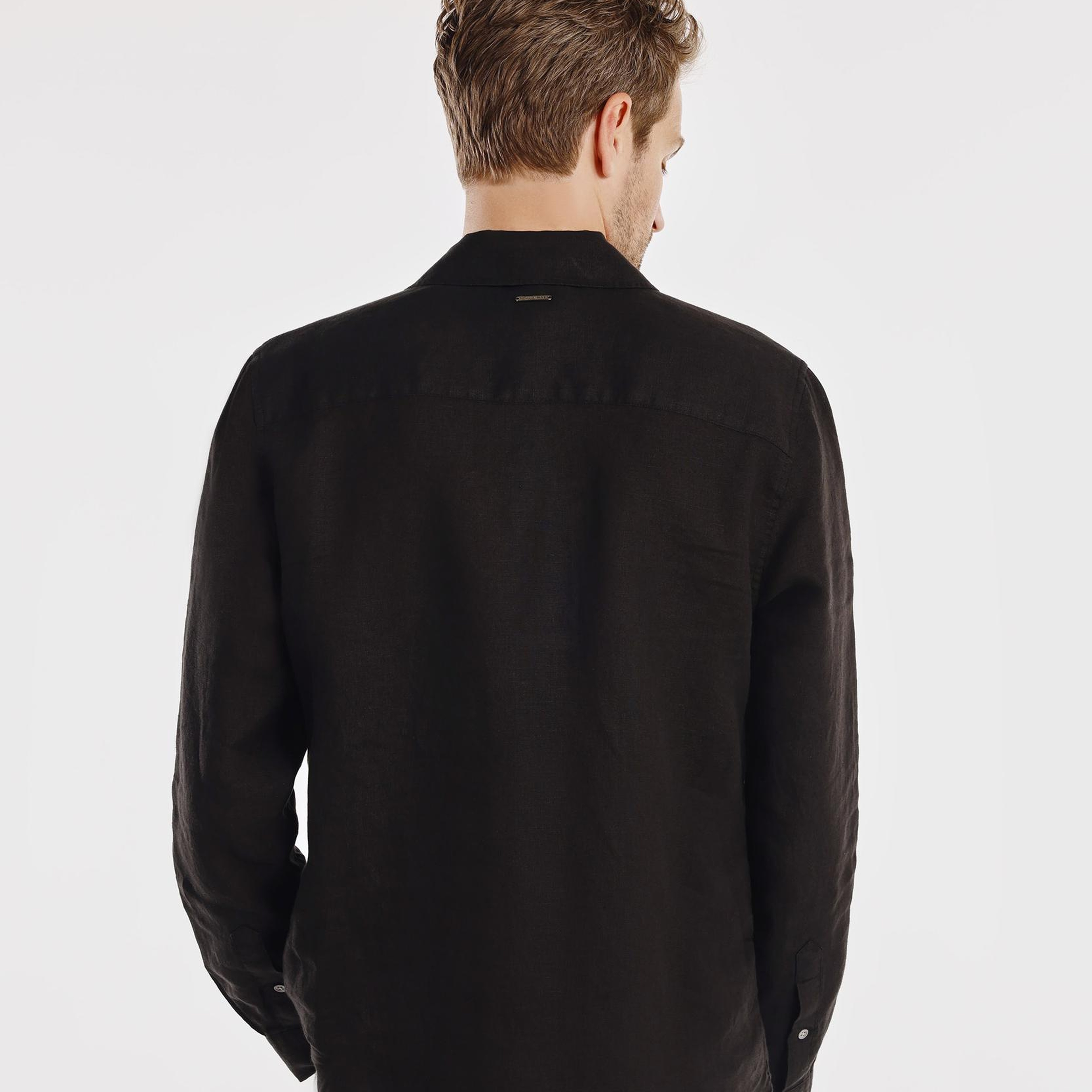 YARGICI Erkek Keten Gömlek