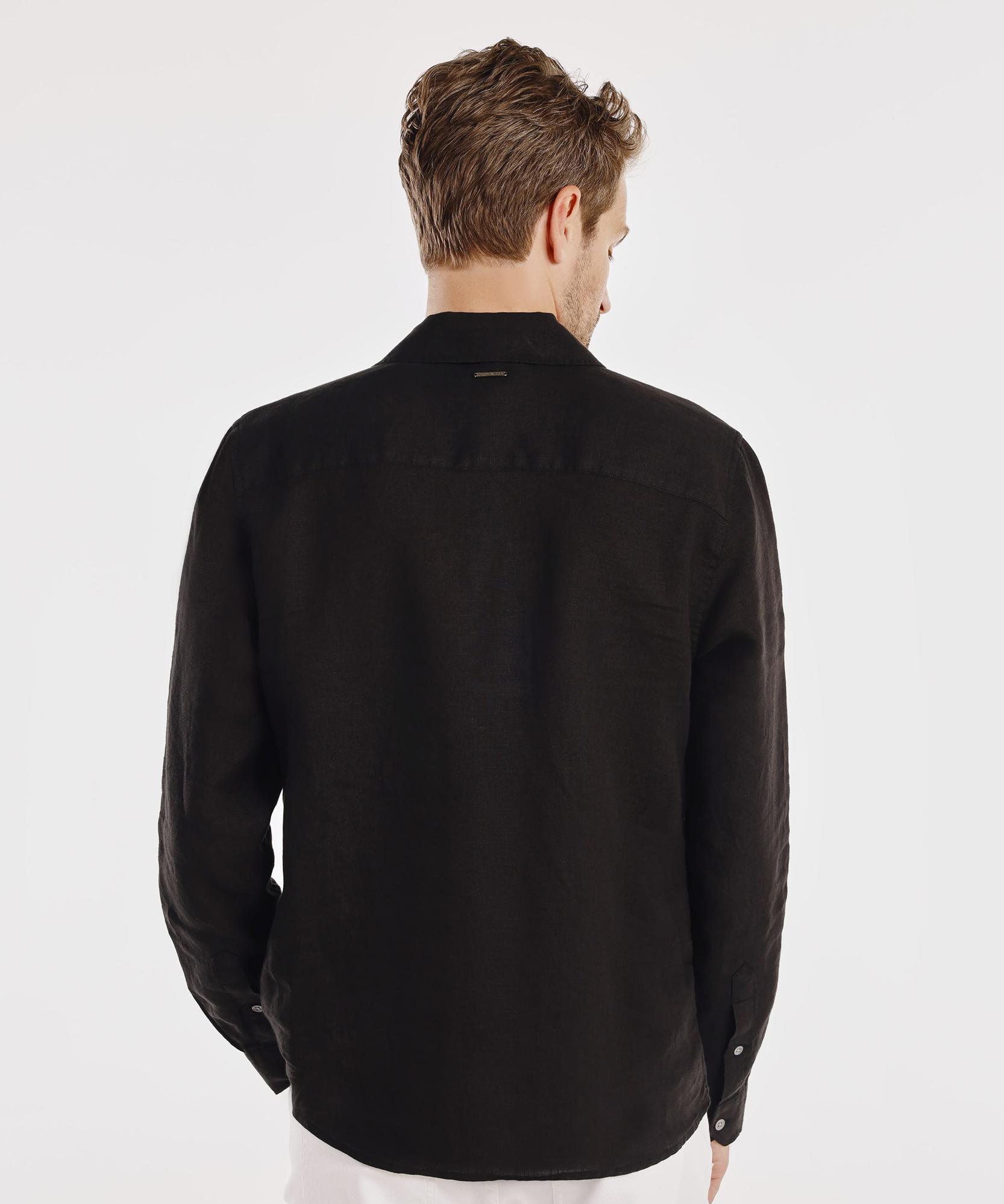 YARGICI Erkek Keten Gömlek