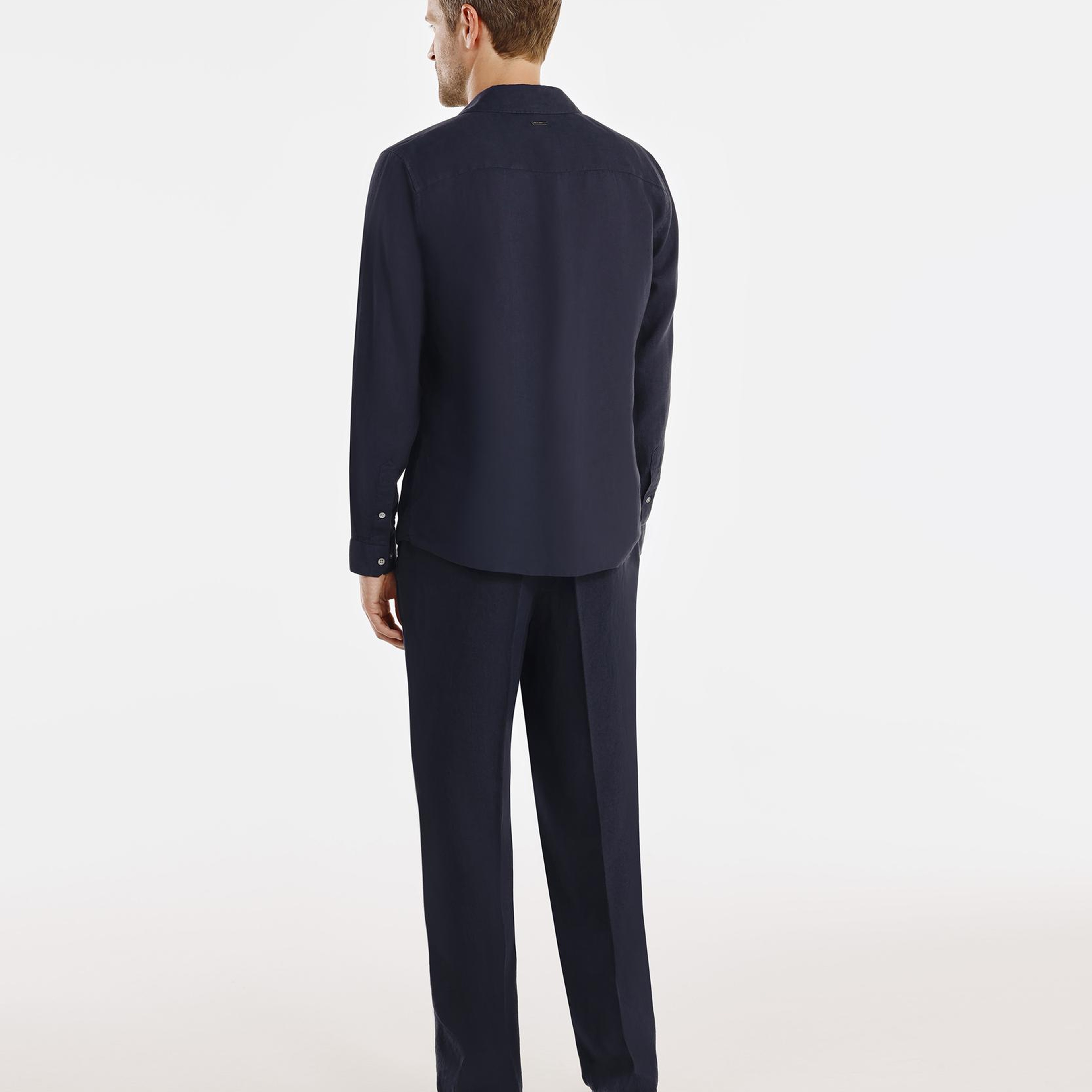 YARGICI Erkek Keten Gömlek