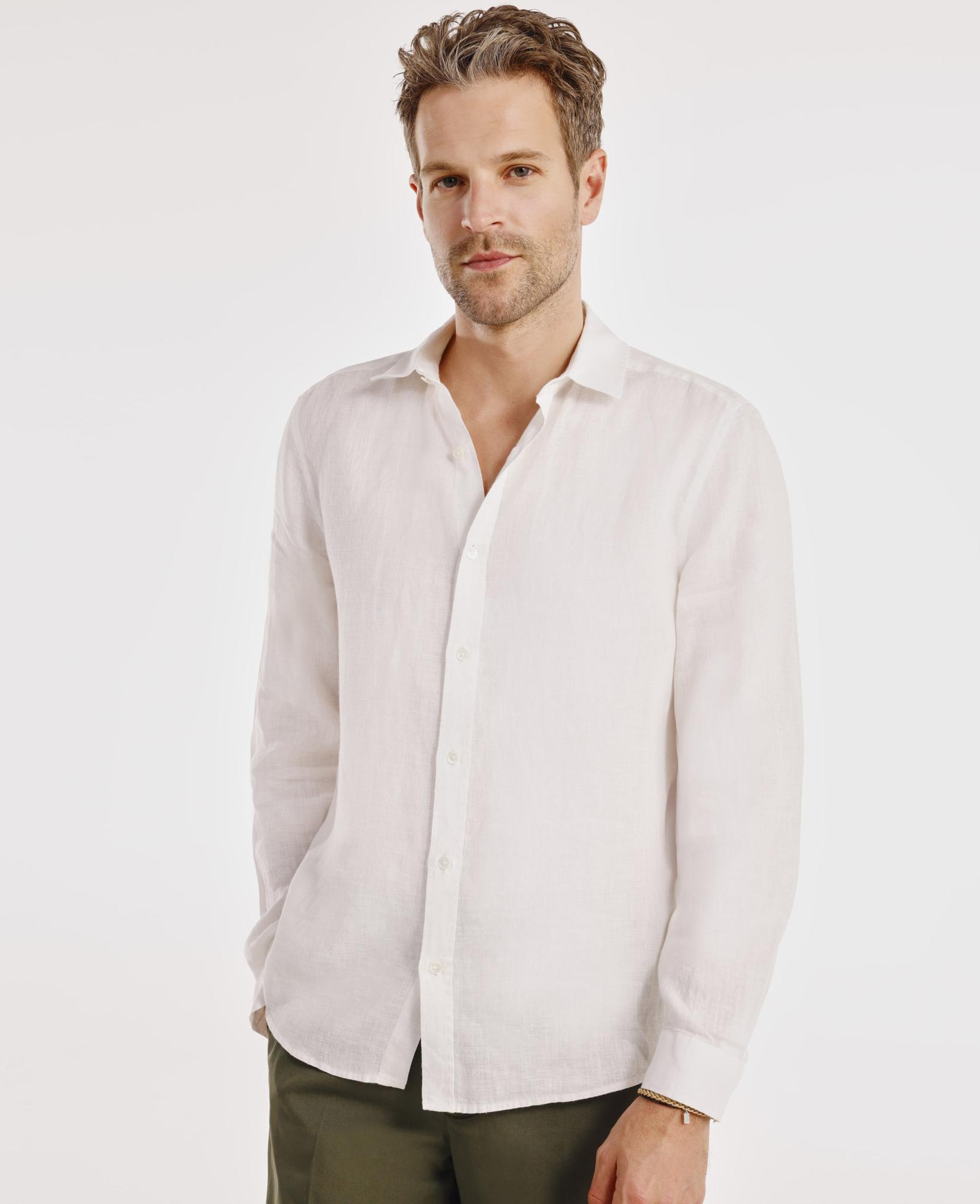 YARGICI Erkek Keten Gömlek