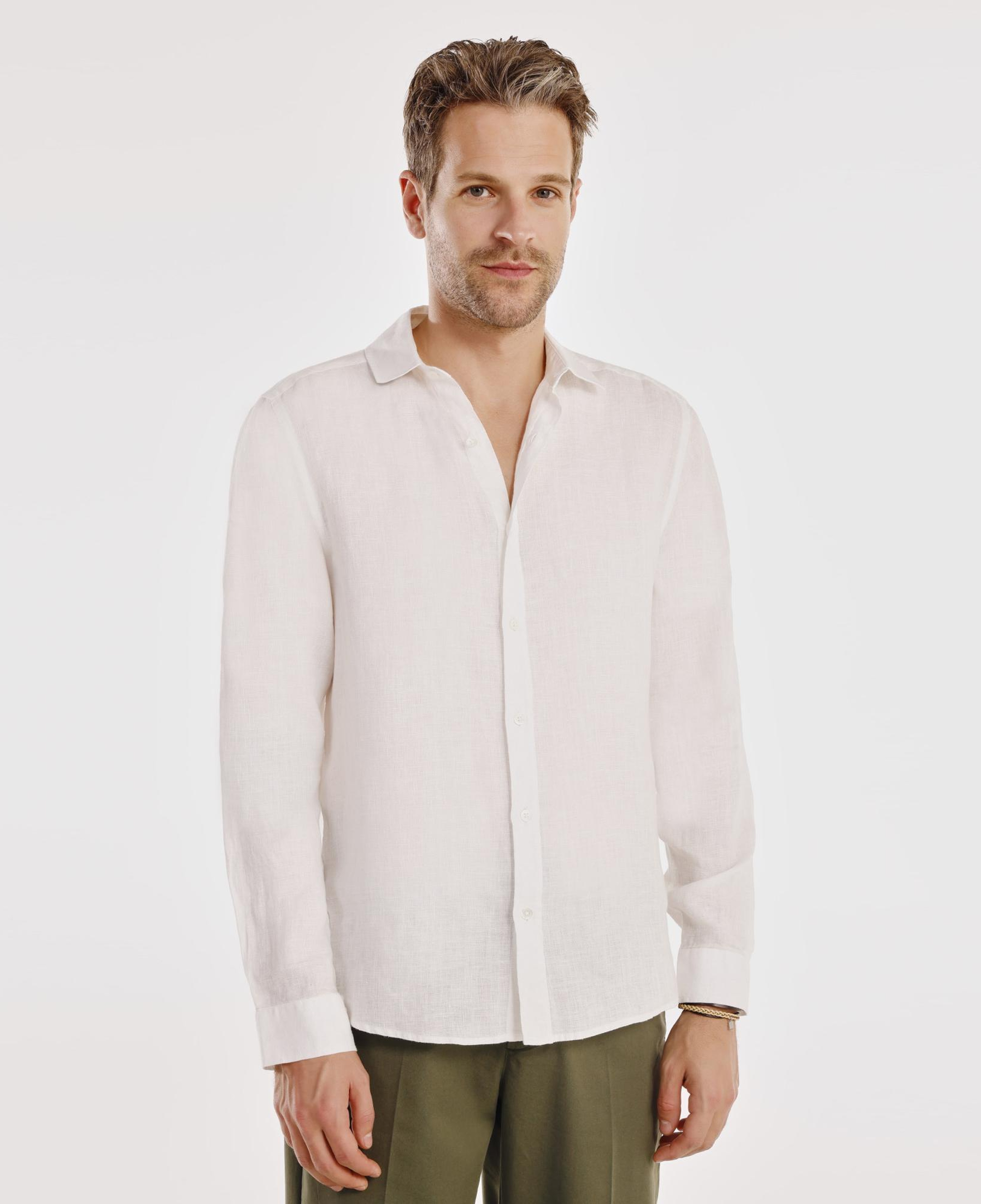 YARGICI Erkek Keten Gömlek