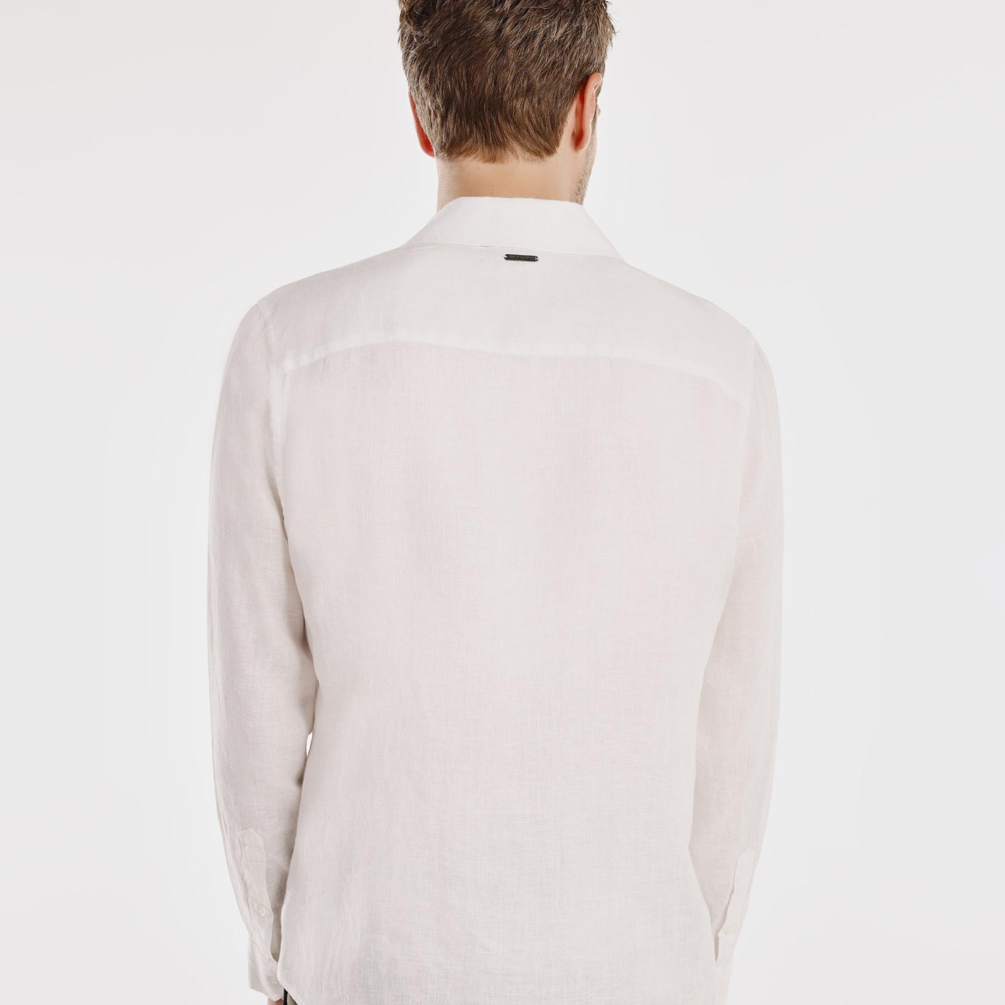 YARGICI Erkek Keten Gömlek