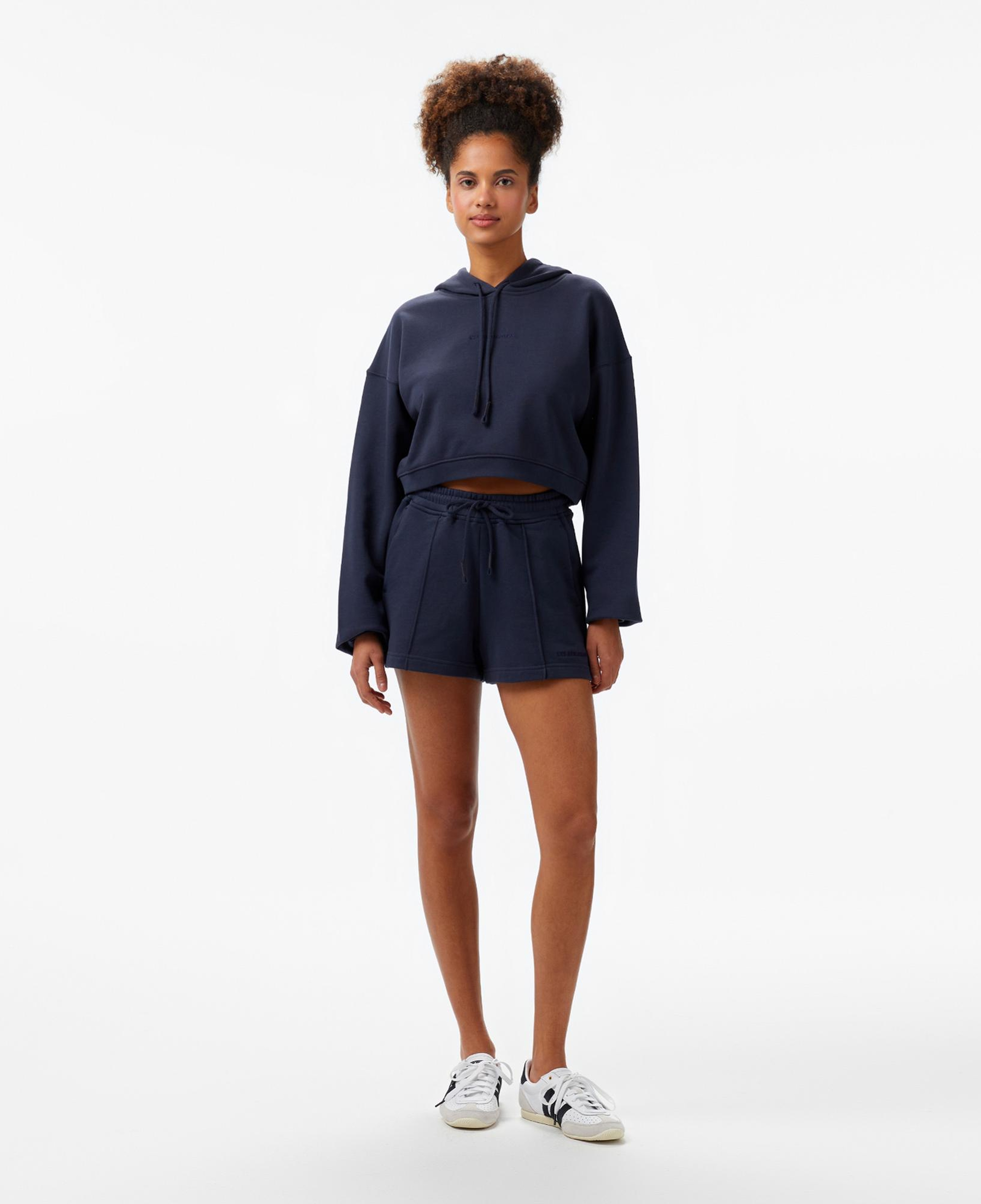 Les Benjamins Kadın Lacivert Hoodie