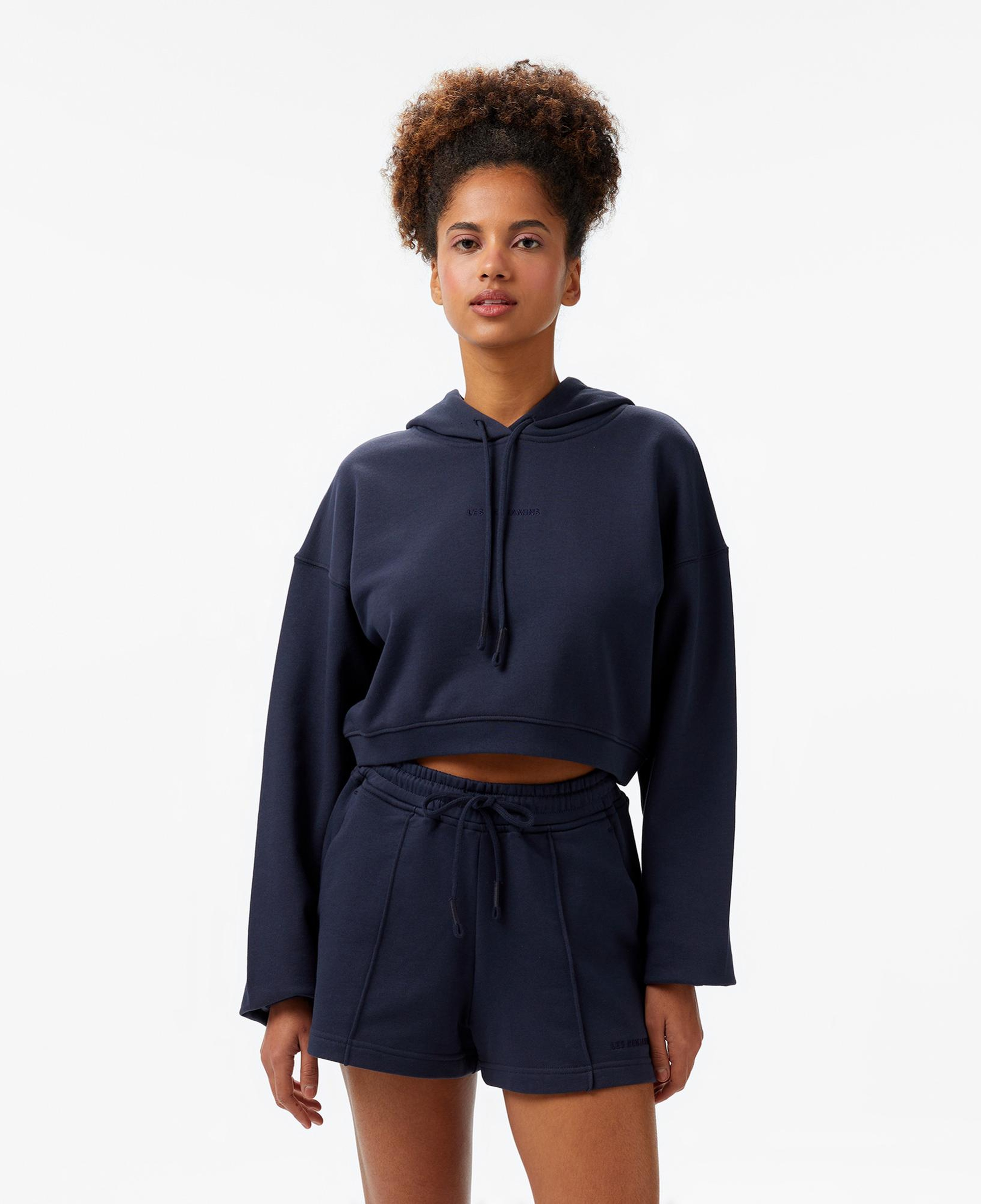 Les Benjamins Kadın Lacivert Hoodie