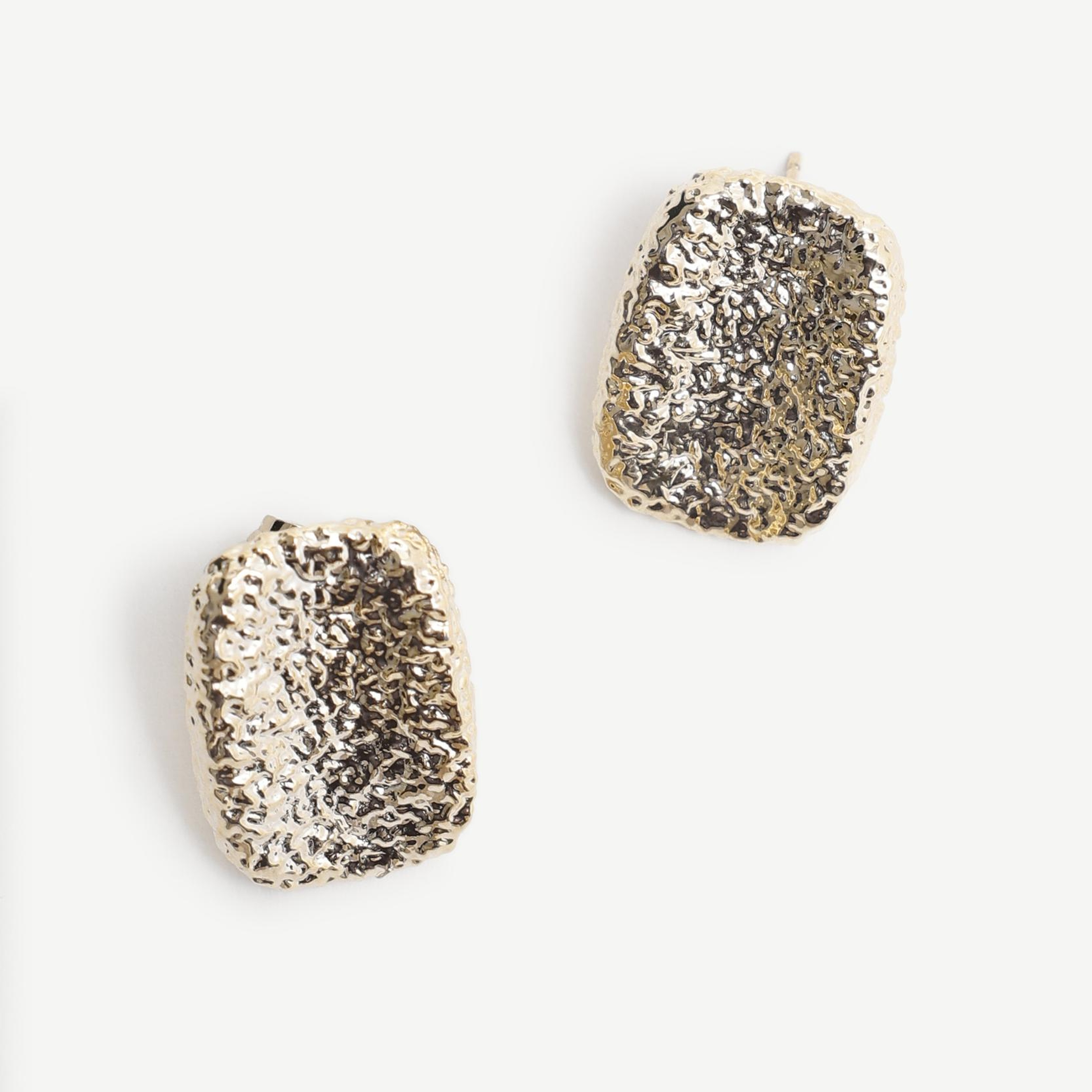 YARGICI Dokulu Gold Küpe