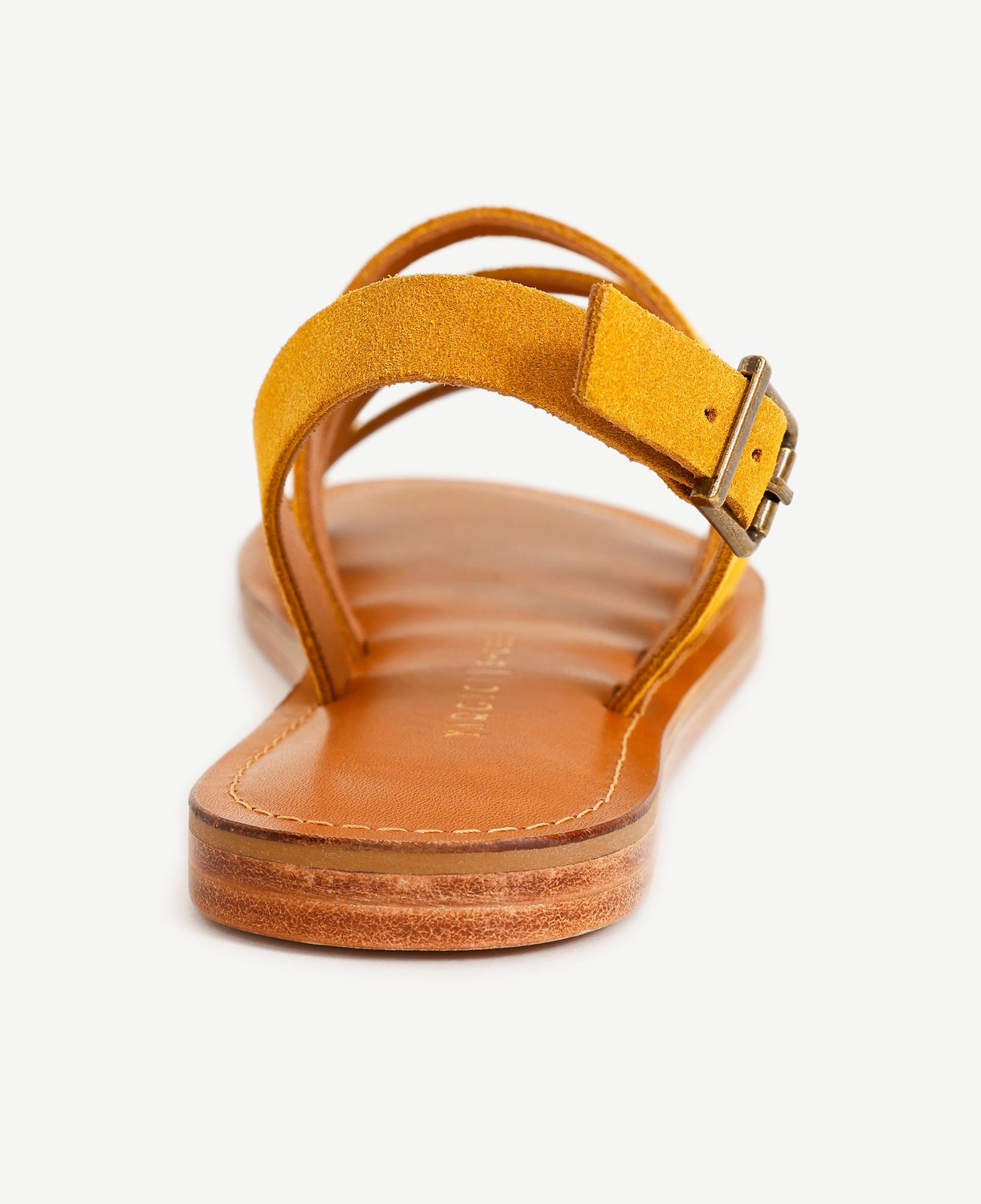 YARGICI Çok Bantlı Deri Sandalet