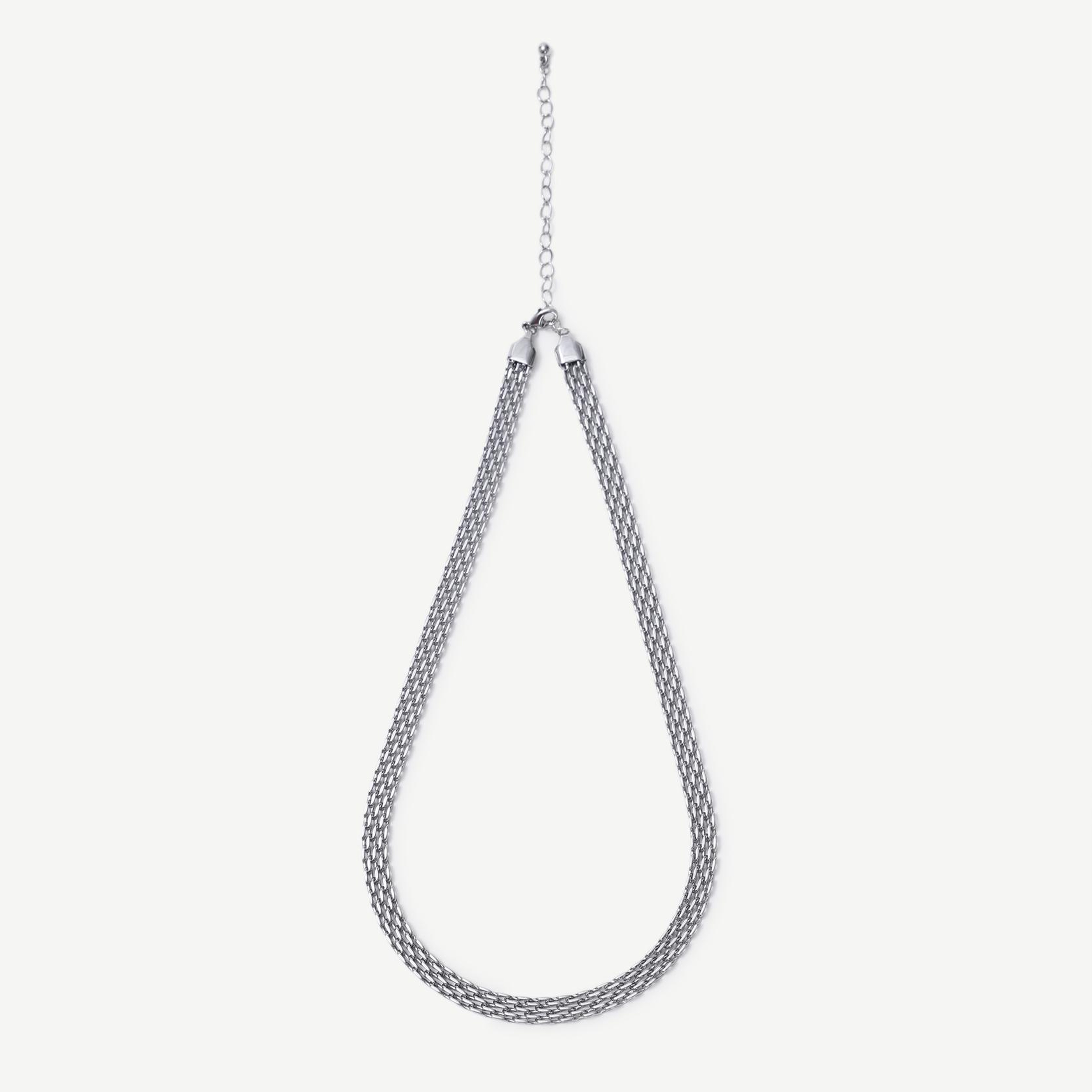 YARGICI Yassı Formlu Zincir Kolye