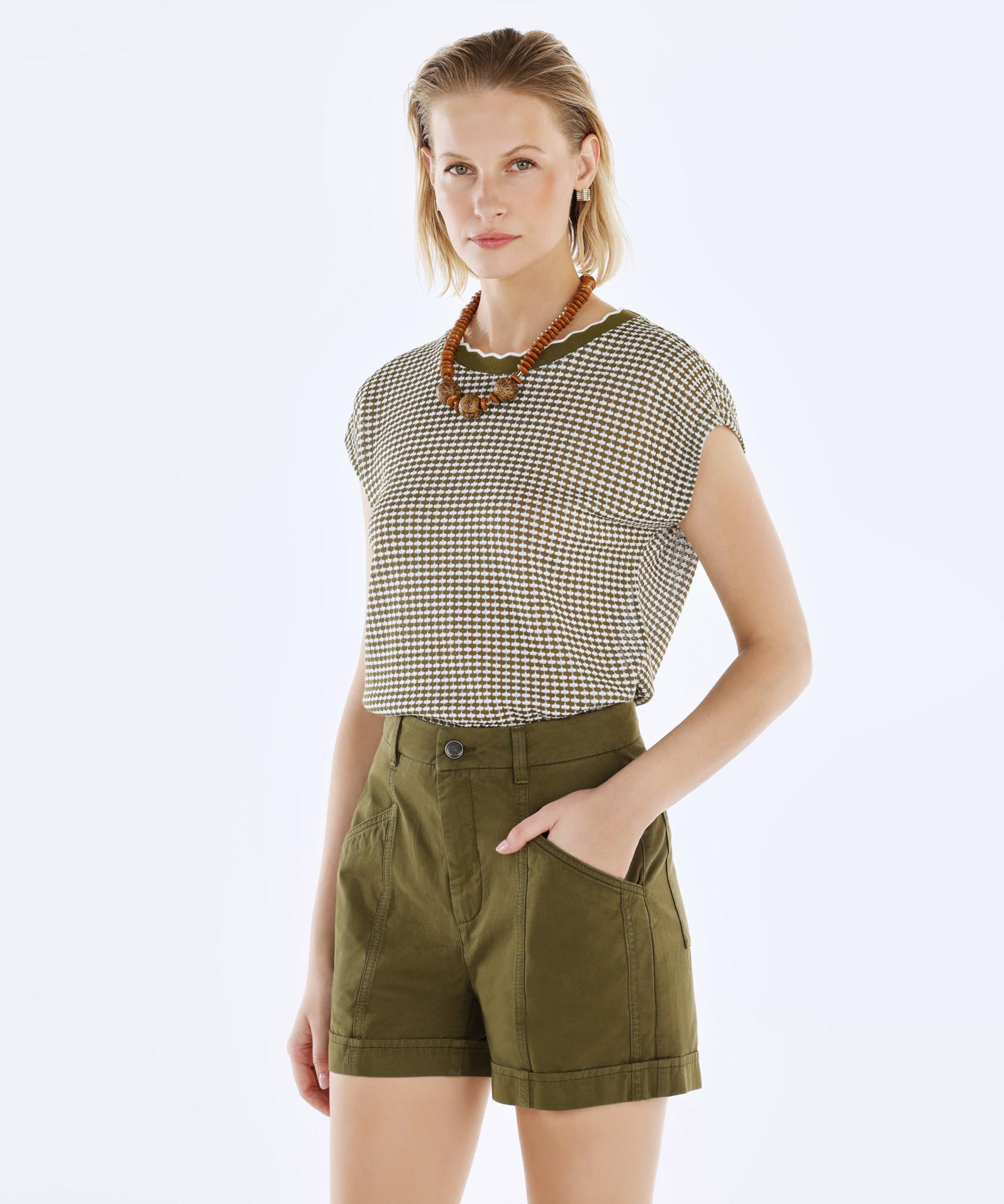 YARGICI Ahşap Boncuk Detaylı Kolye