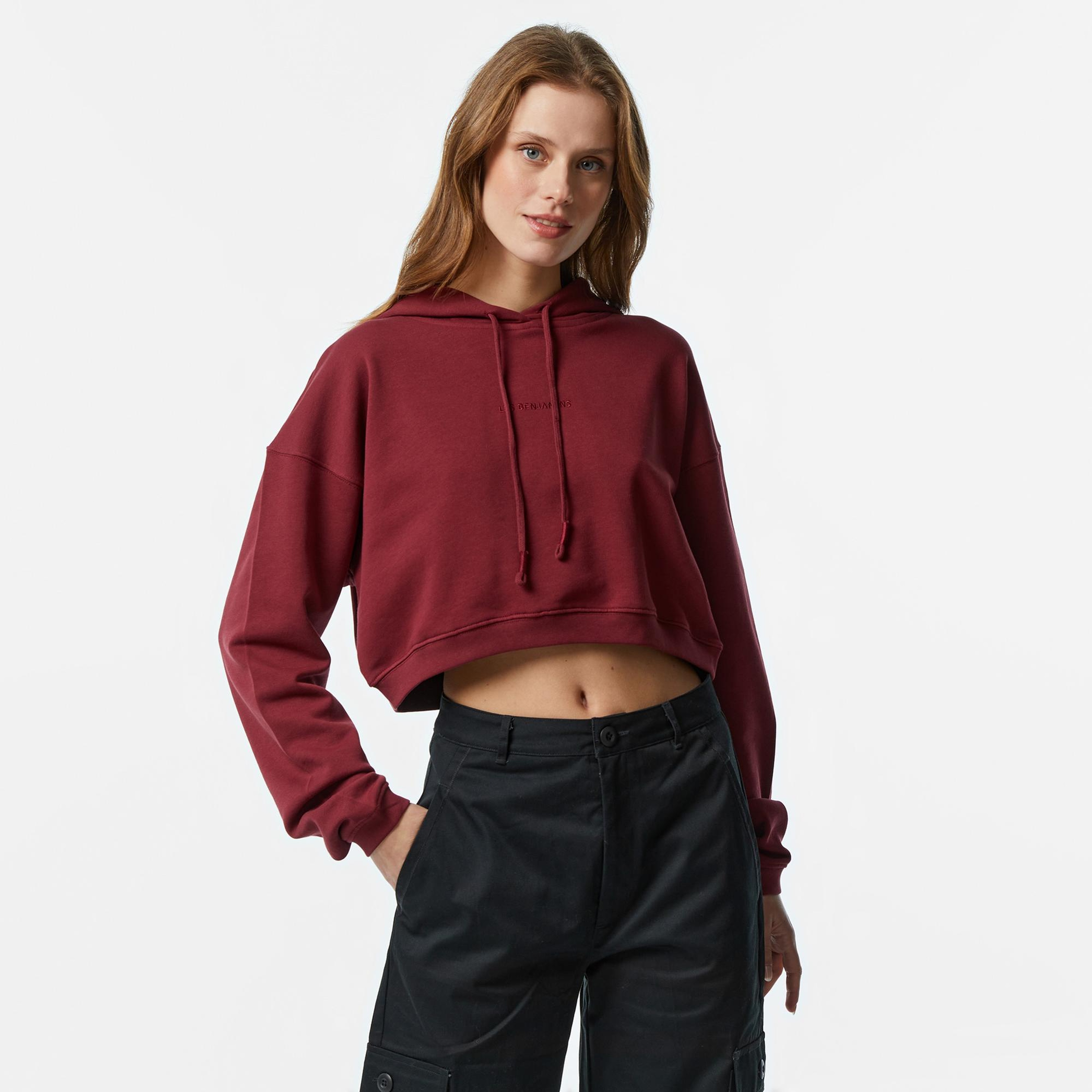 Les Benjamins 301 Unisex Bordo Hoodie