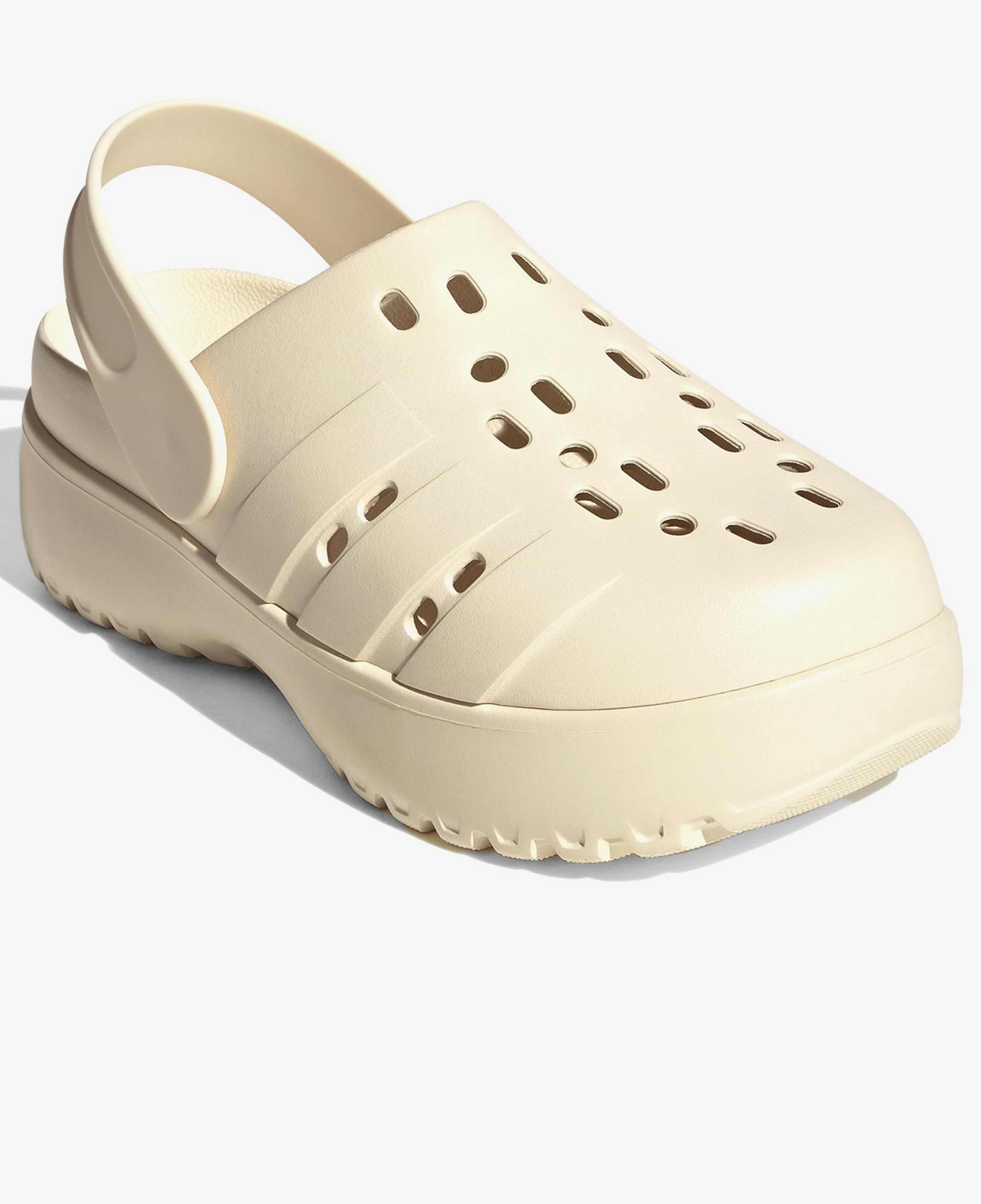 adidas Adilette Clog Platform Unisex Beyaz Sandalet