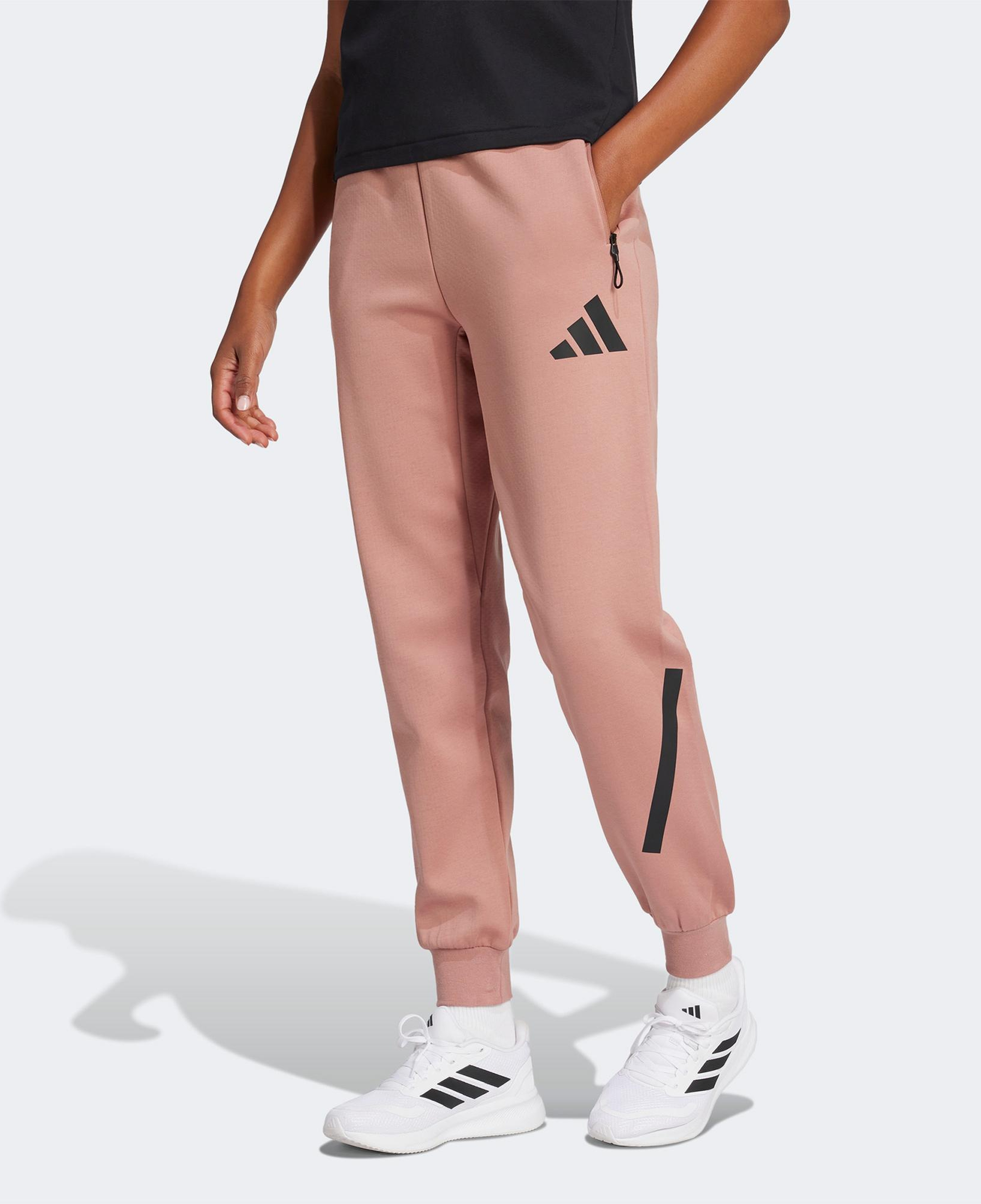 adidas ZNE Kadın Pembe Eşofman Altı