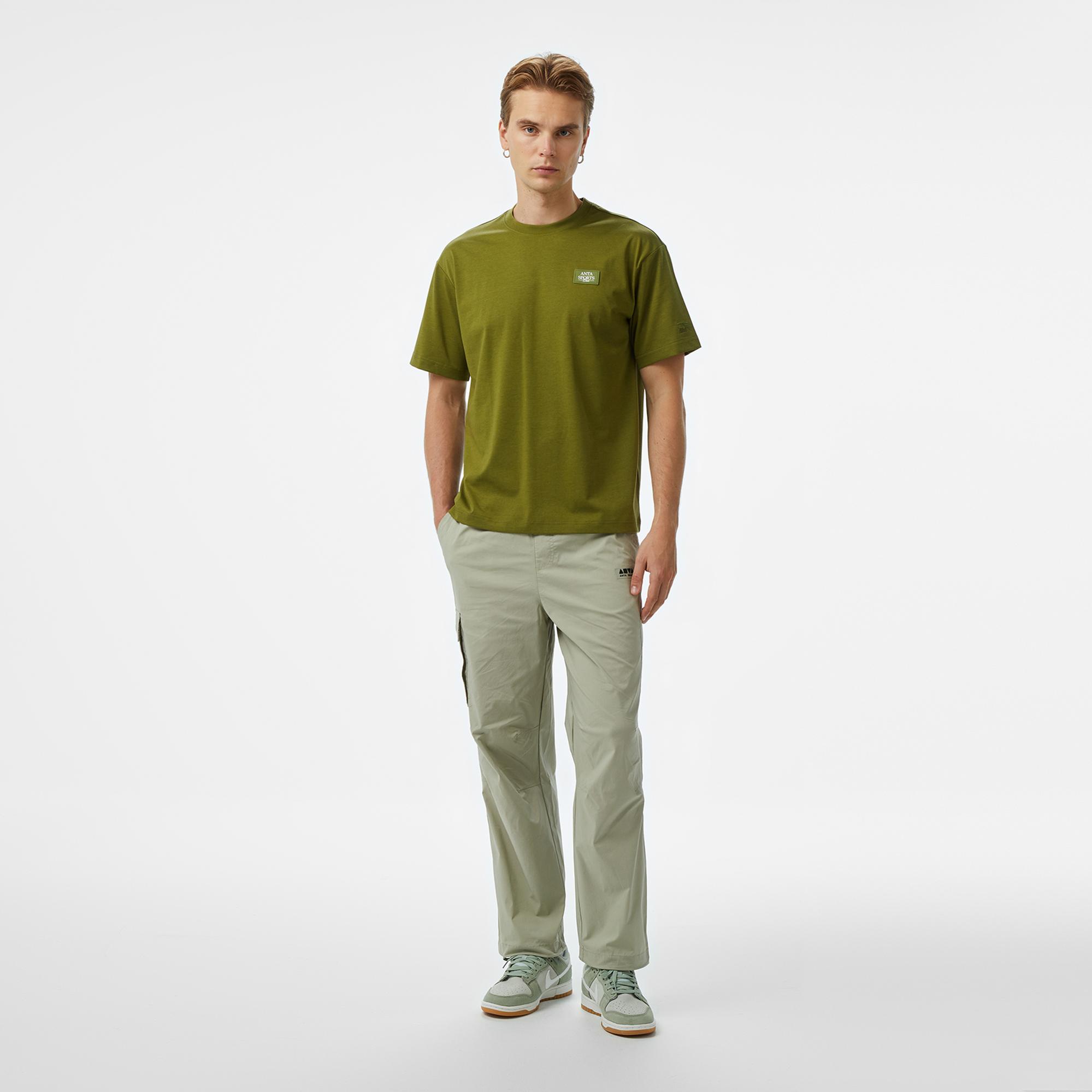 Anta Sports Erkek Yeşil T-Shirt