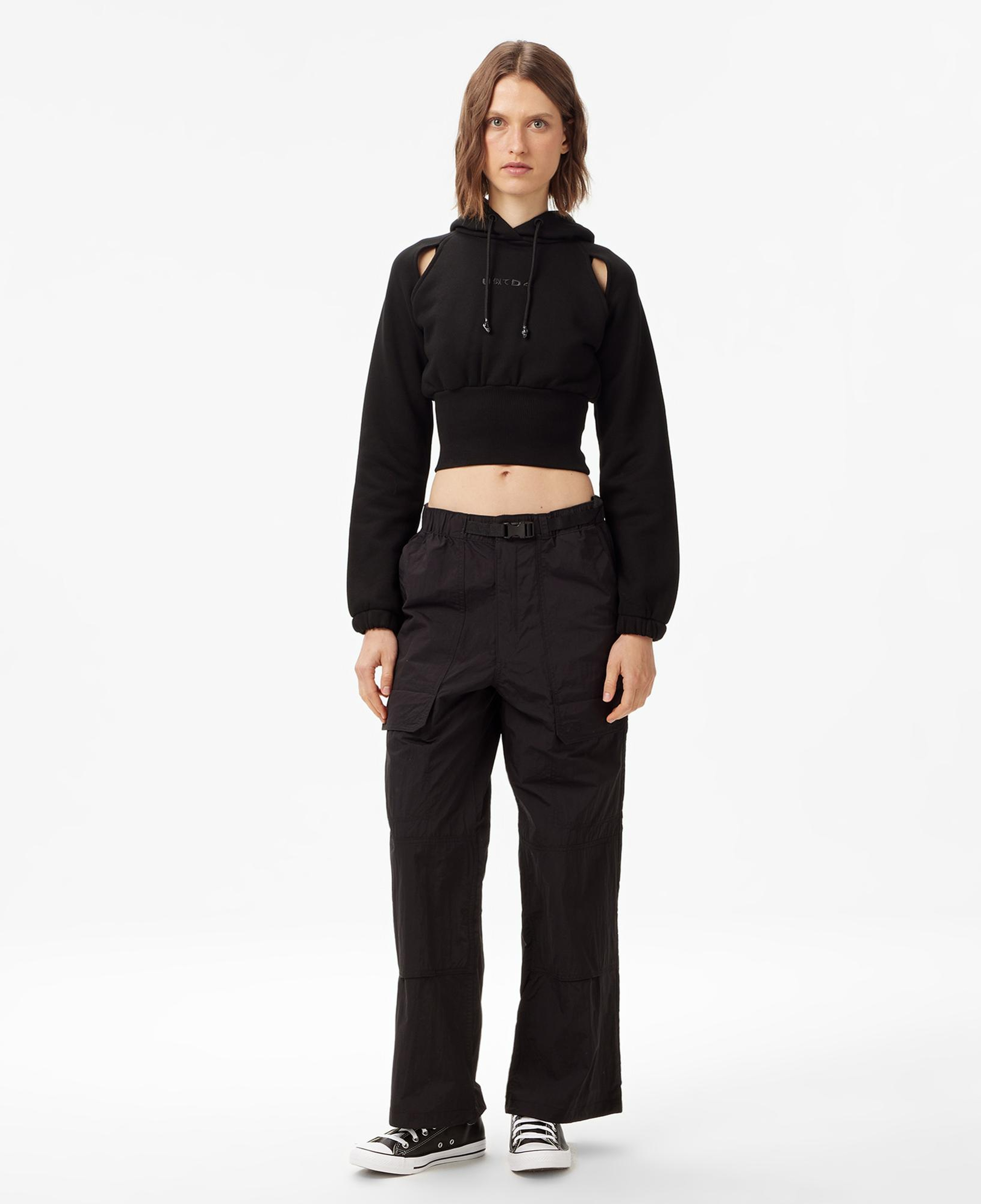 UNITED4 Classic Kadın Siyah Sweatshirt