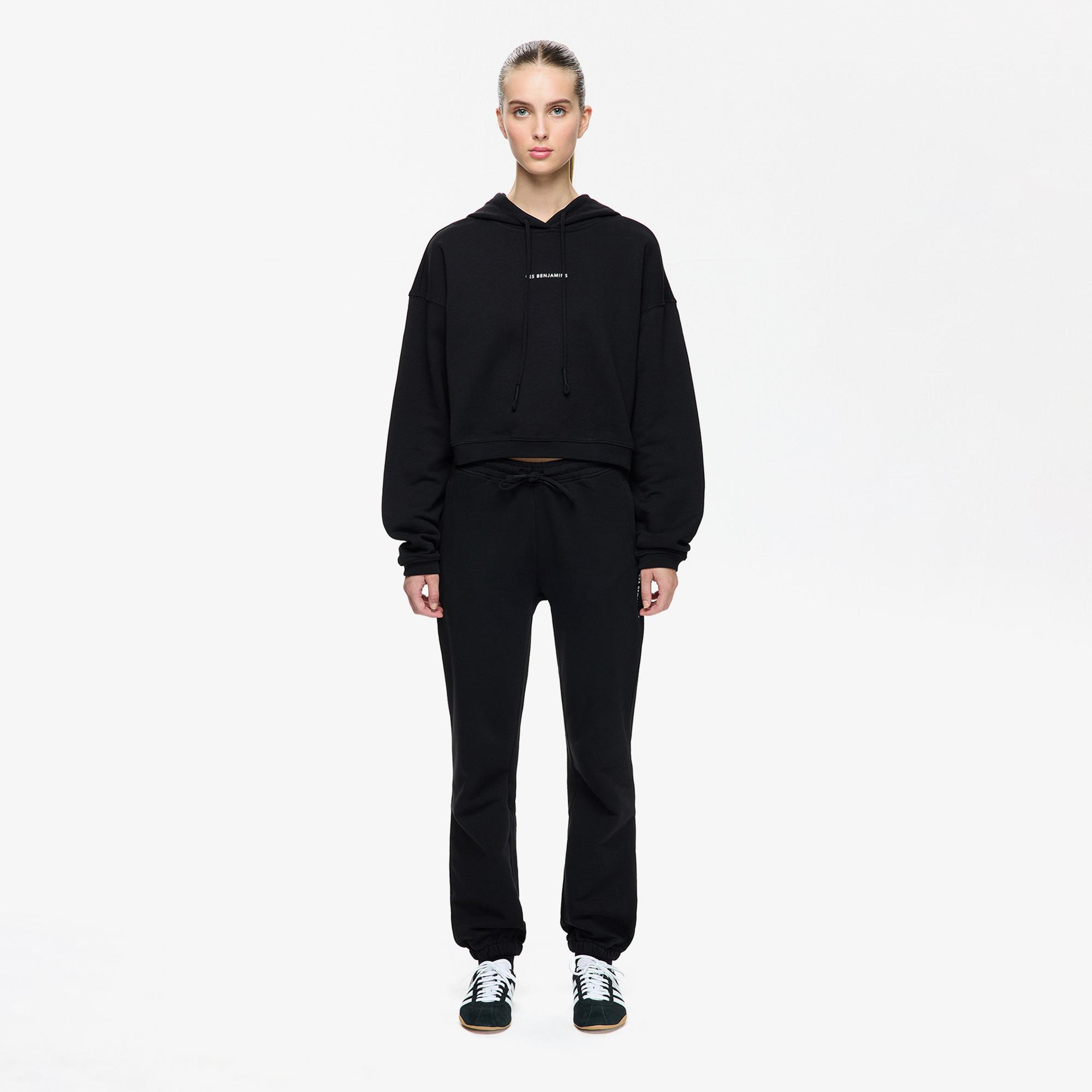 Les Benjamins Kadın Siyah Sweatshirt