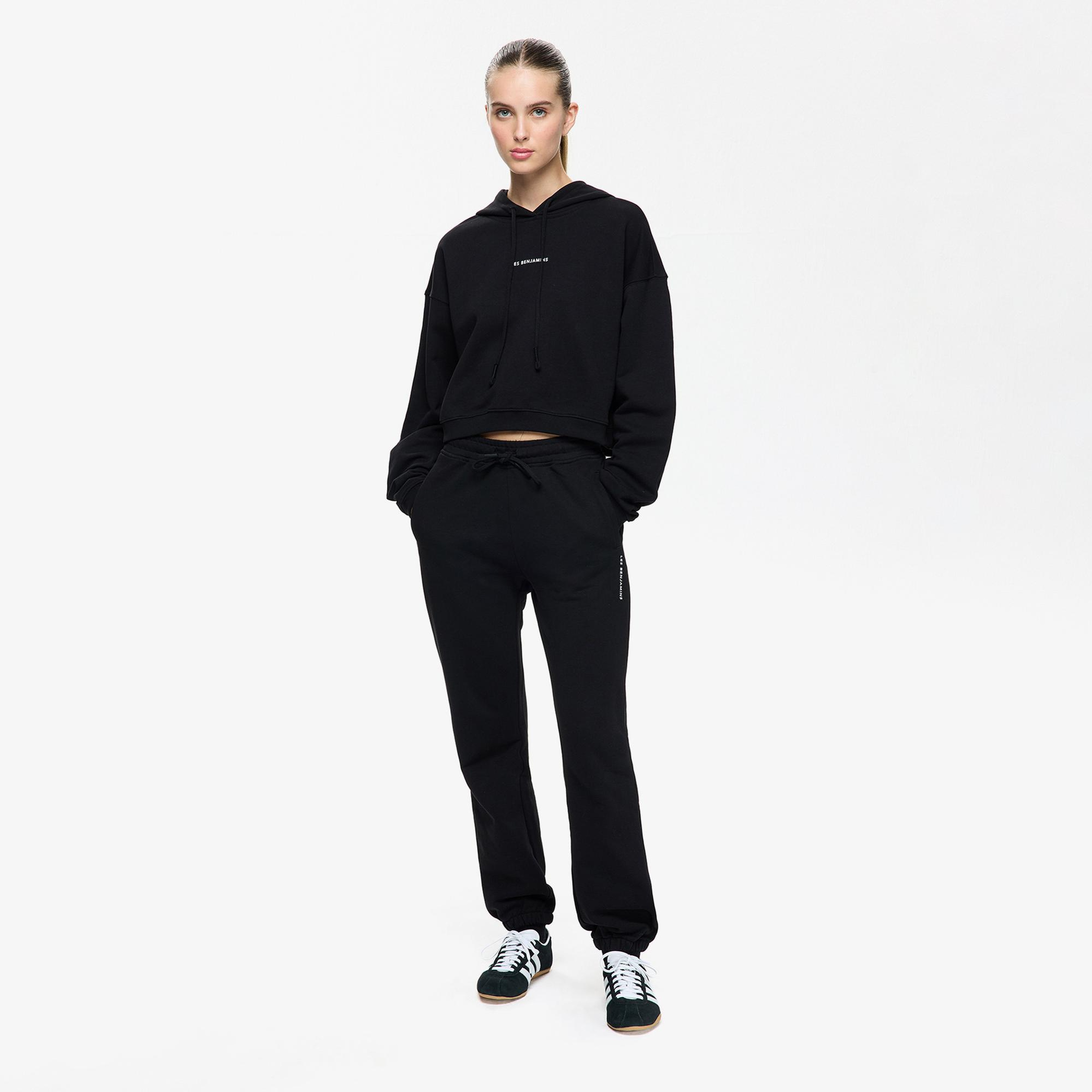 Les Benjamins Kadın Siyah Sweatshirt