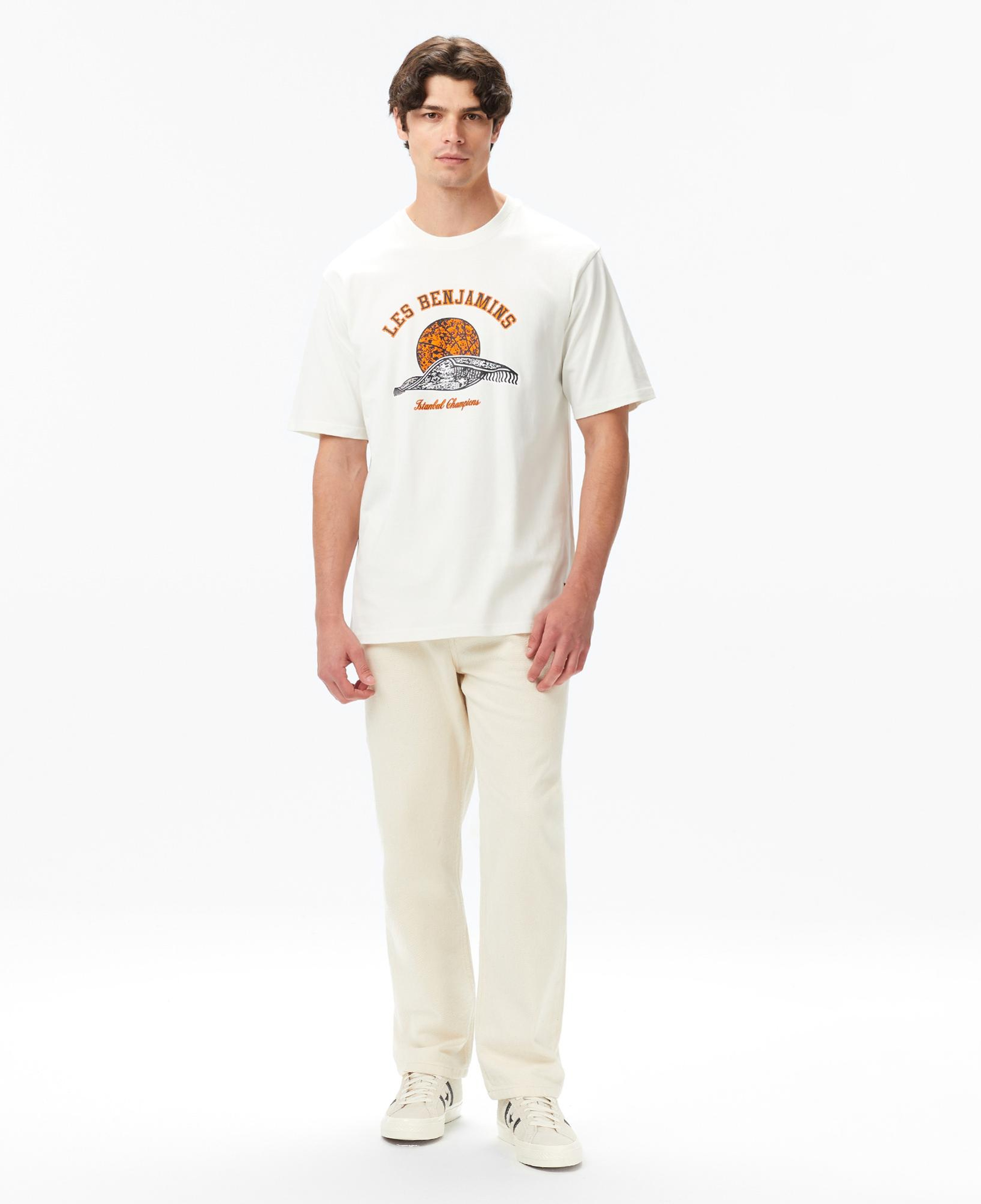 Les Benjamins Erkek Beyaz T-Shirt