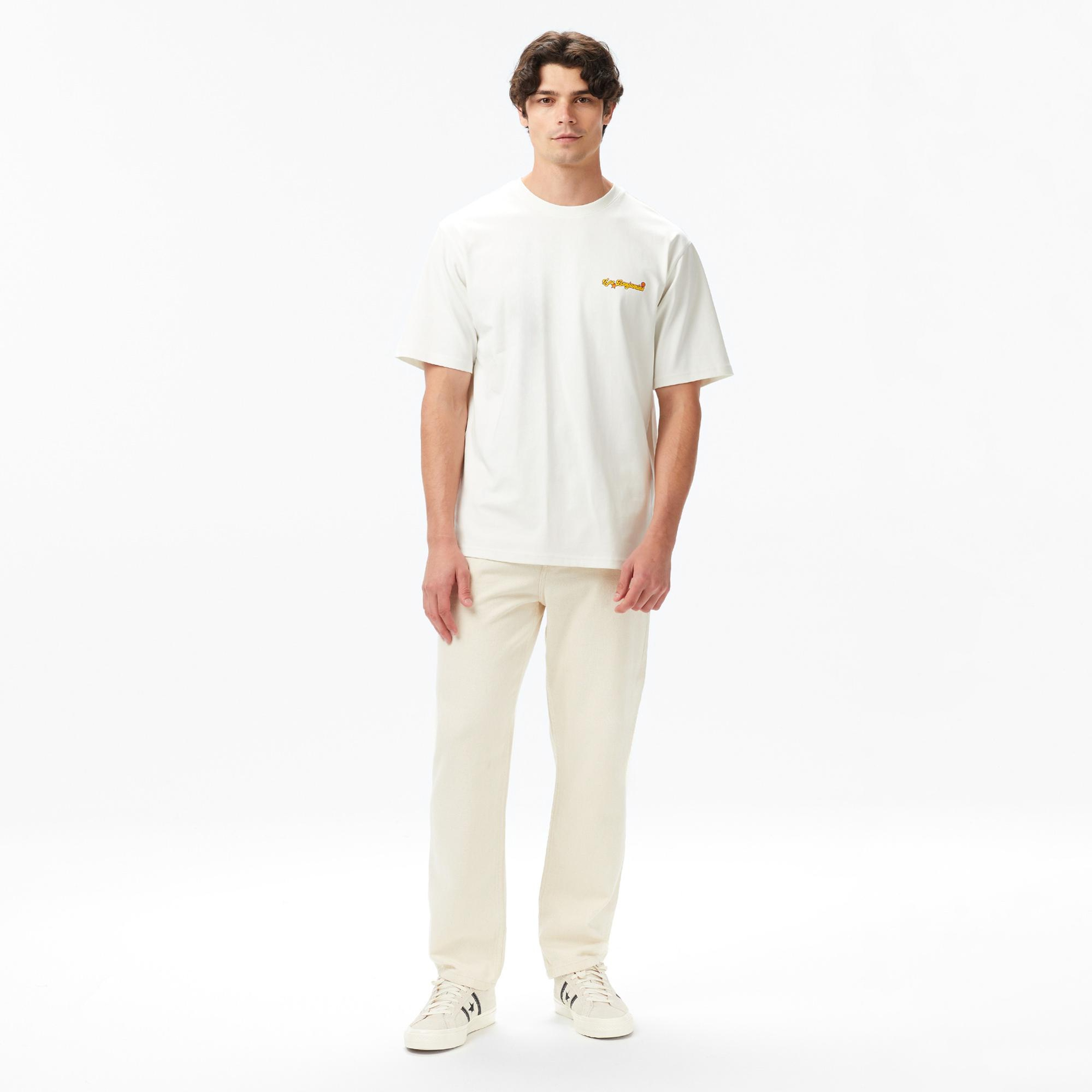 Les Benjamins Erkek Beyaz T-Shirt