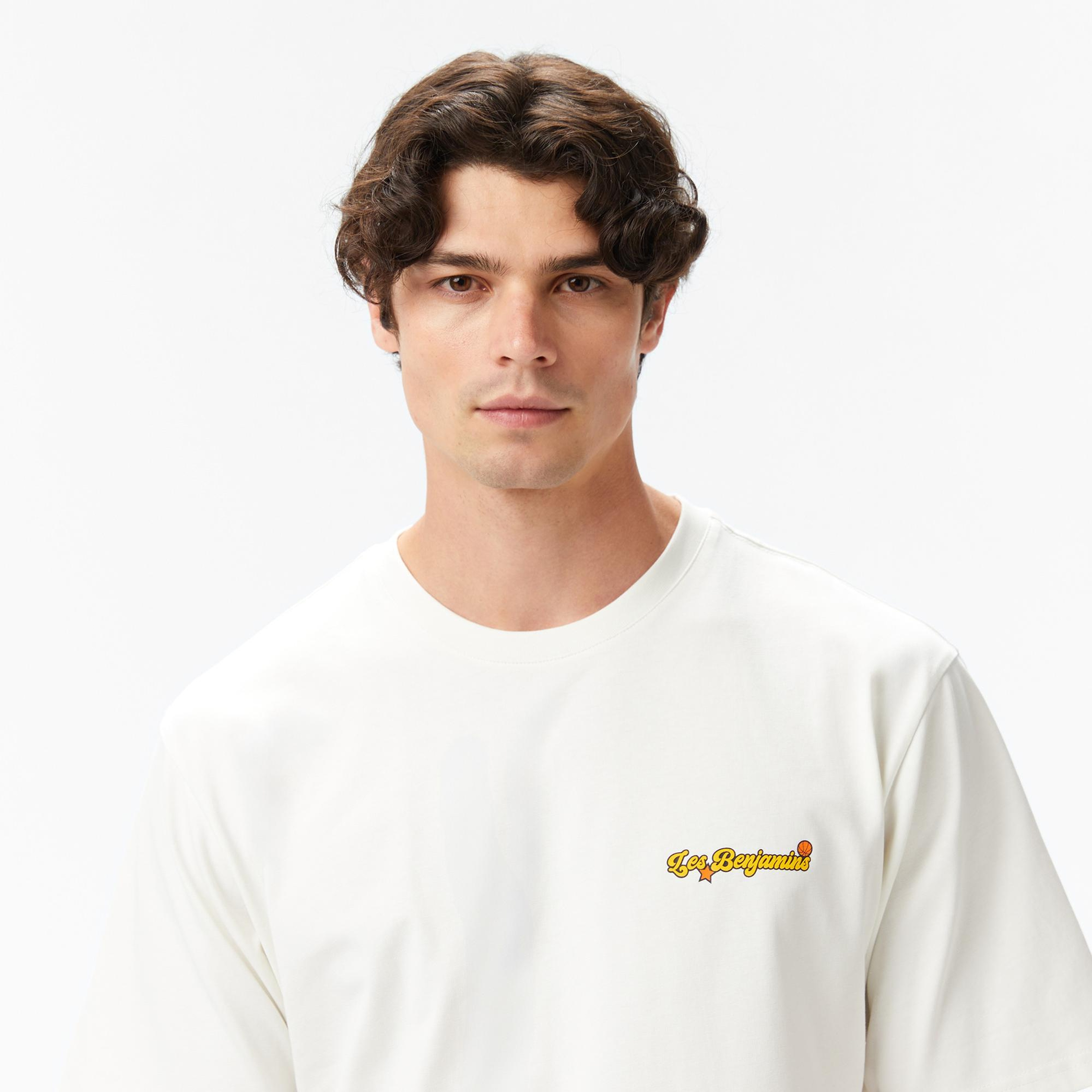 Les Benjamins Erkek Beyaz T-Shirt