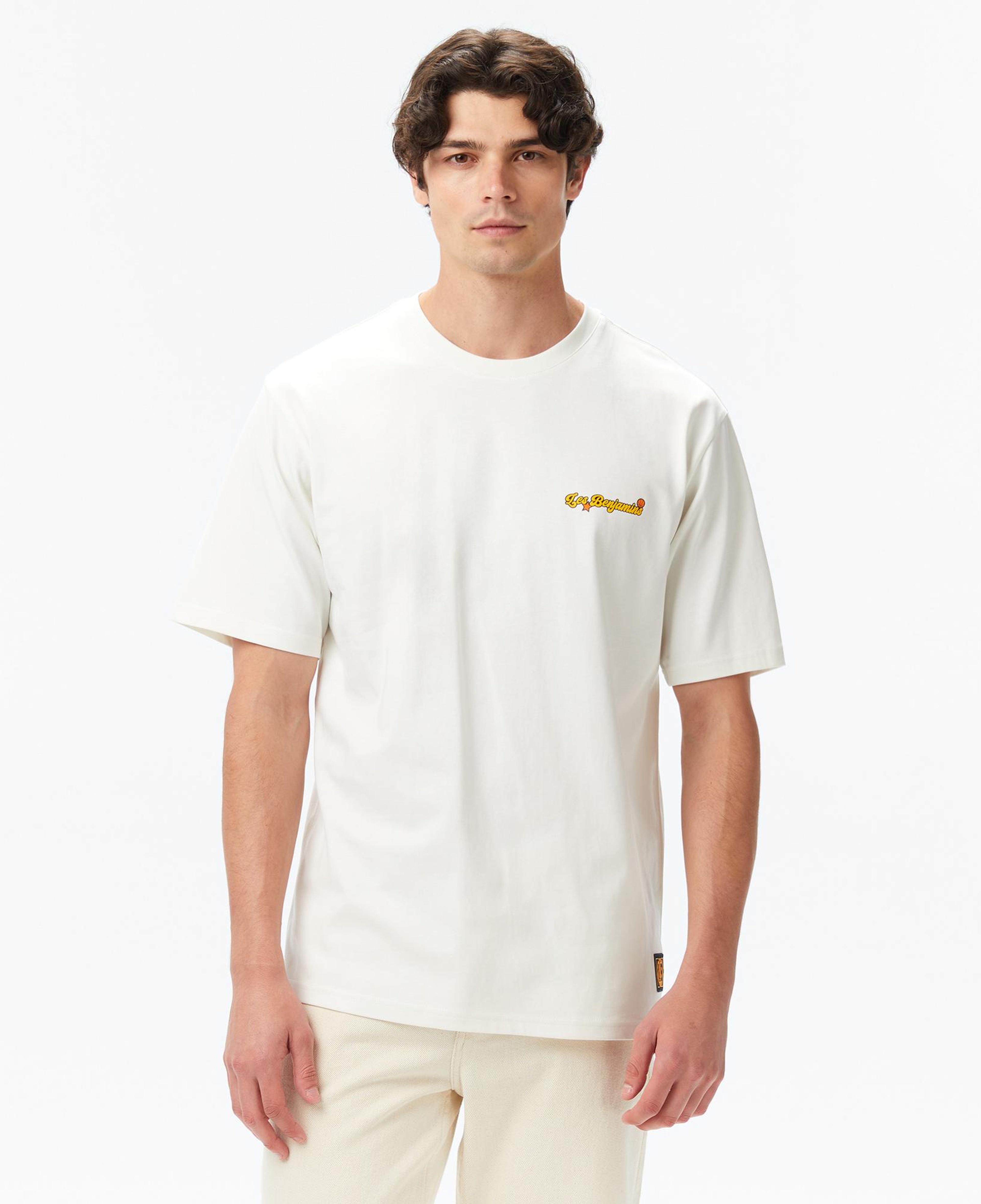 Les Benjamins Erkek Beyaz T-Shirt