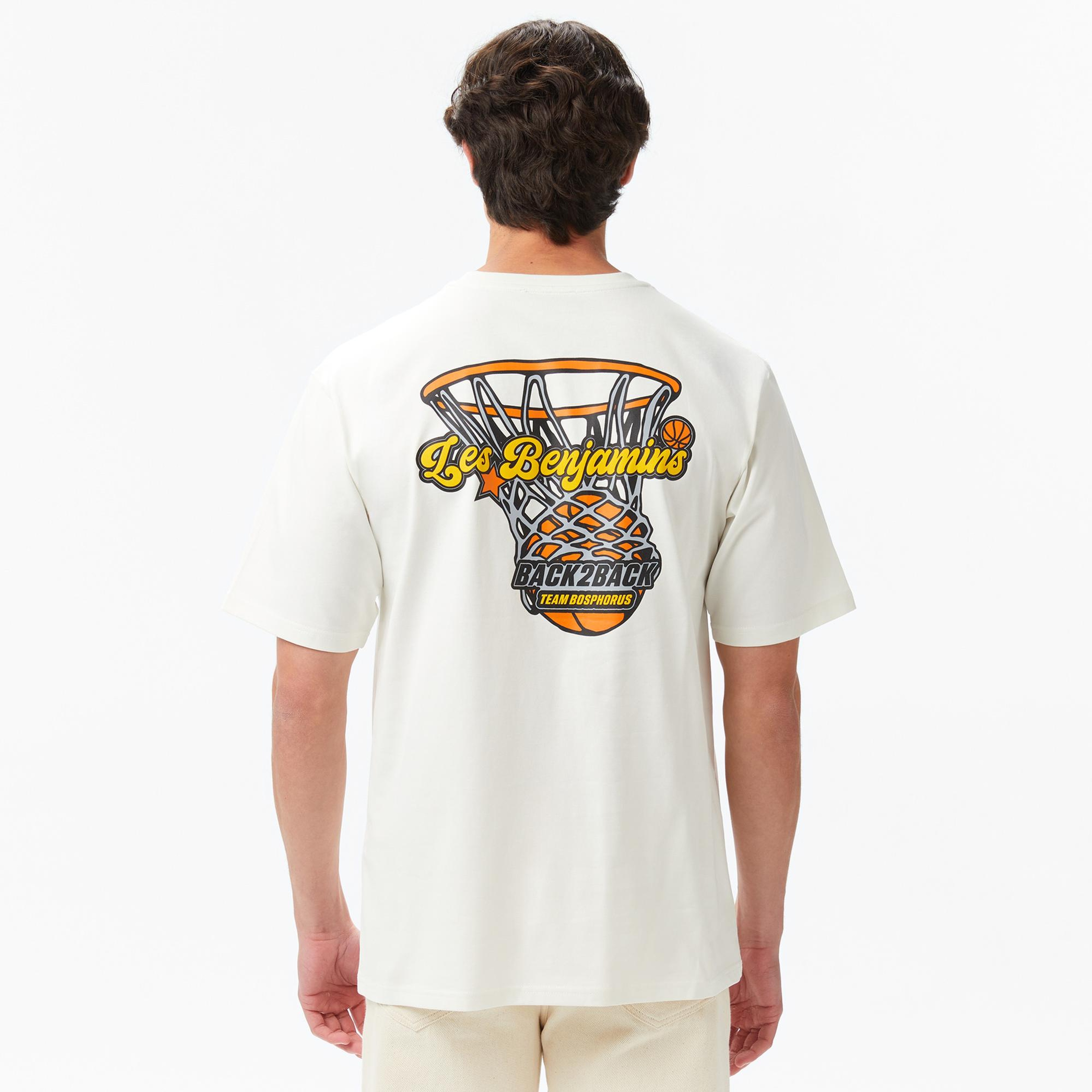 Les Benjamins Erkek Beyaz T-Shirt