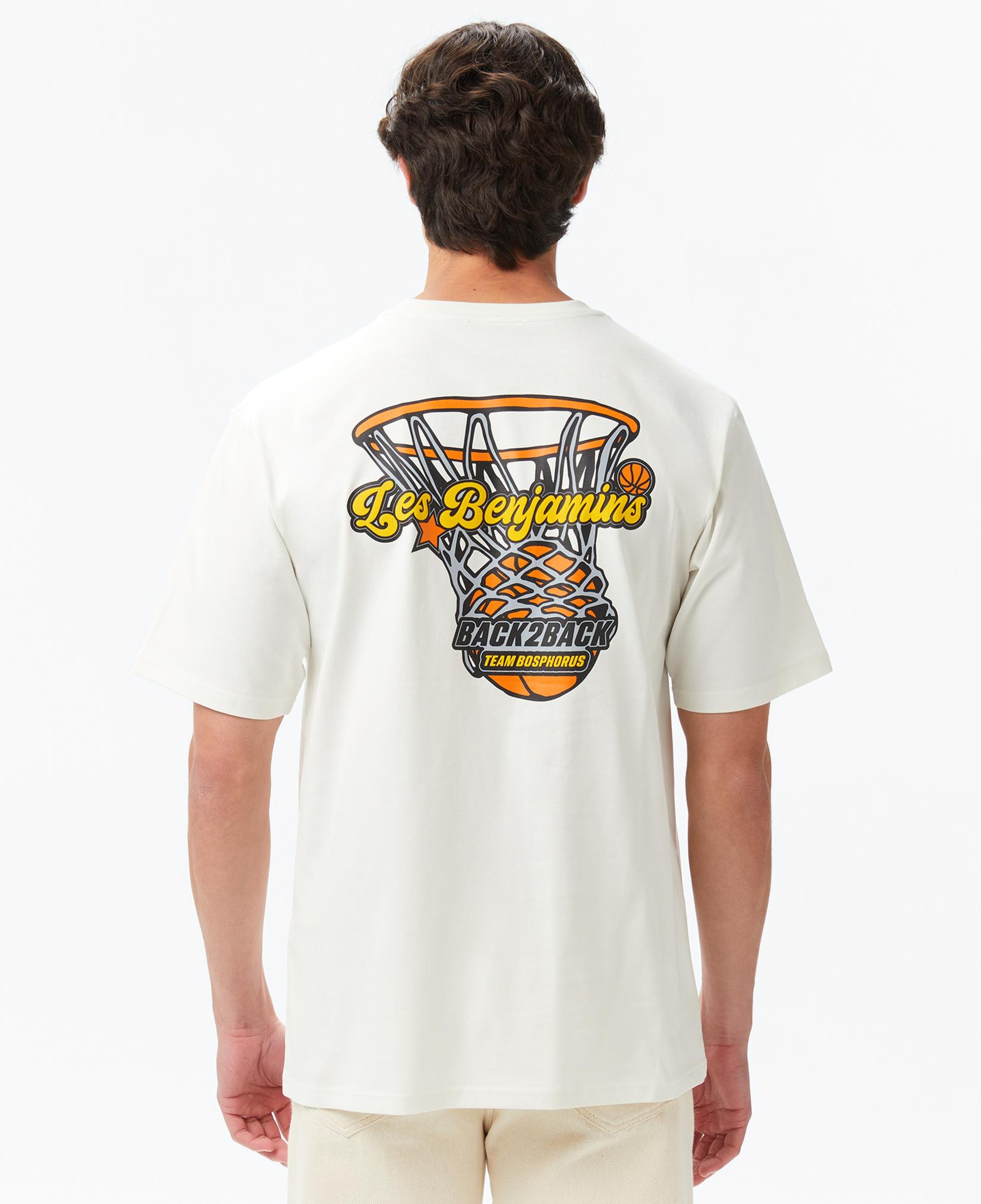 Les Benjamins Erkek Beyaz T-Shirt