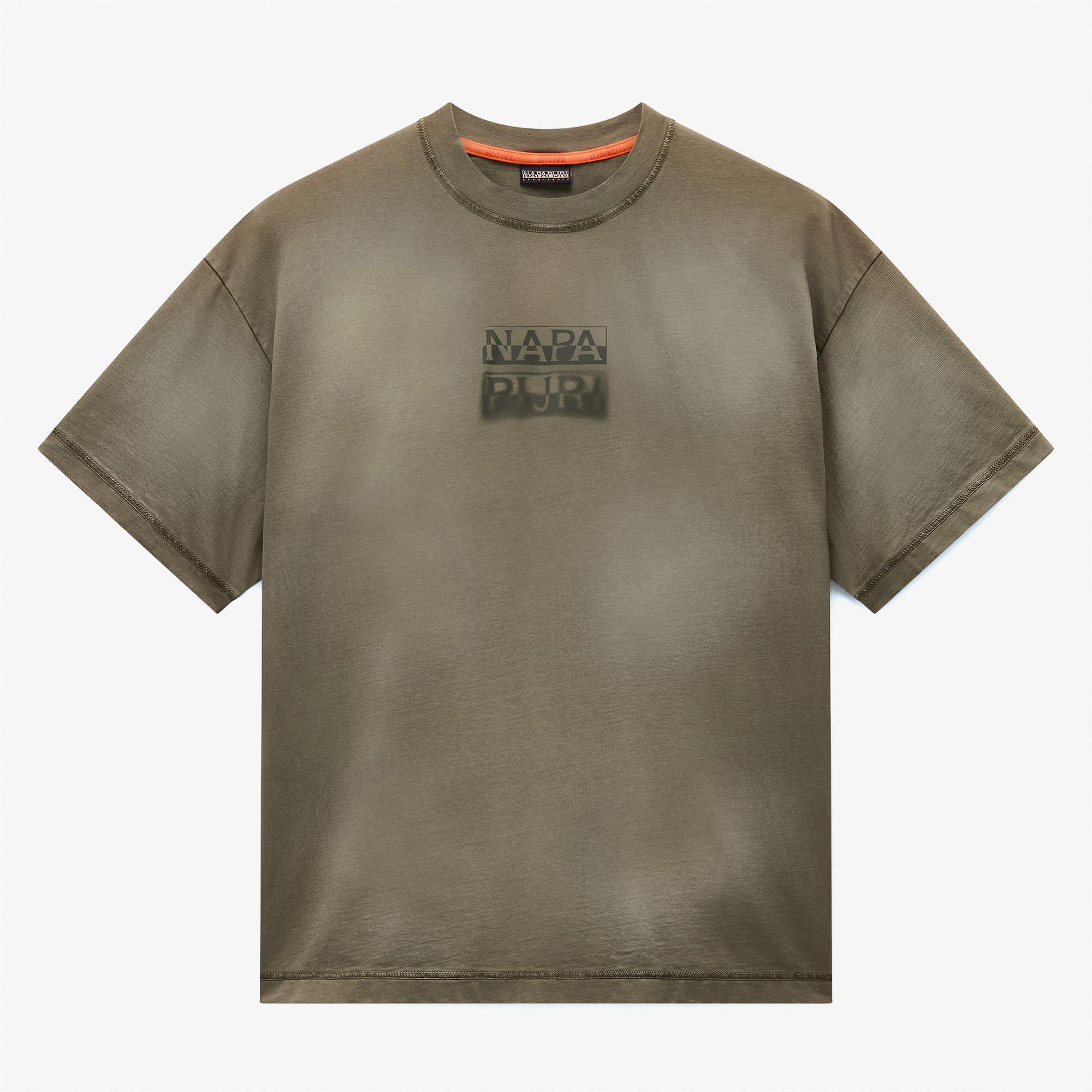 Napapijri Comel Erkek Yeşil T-Shirt