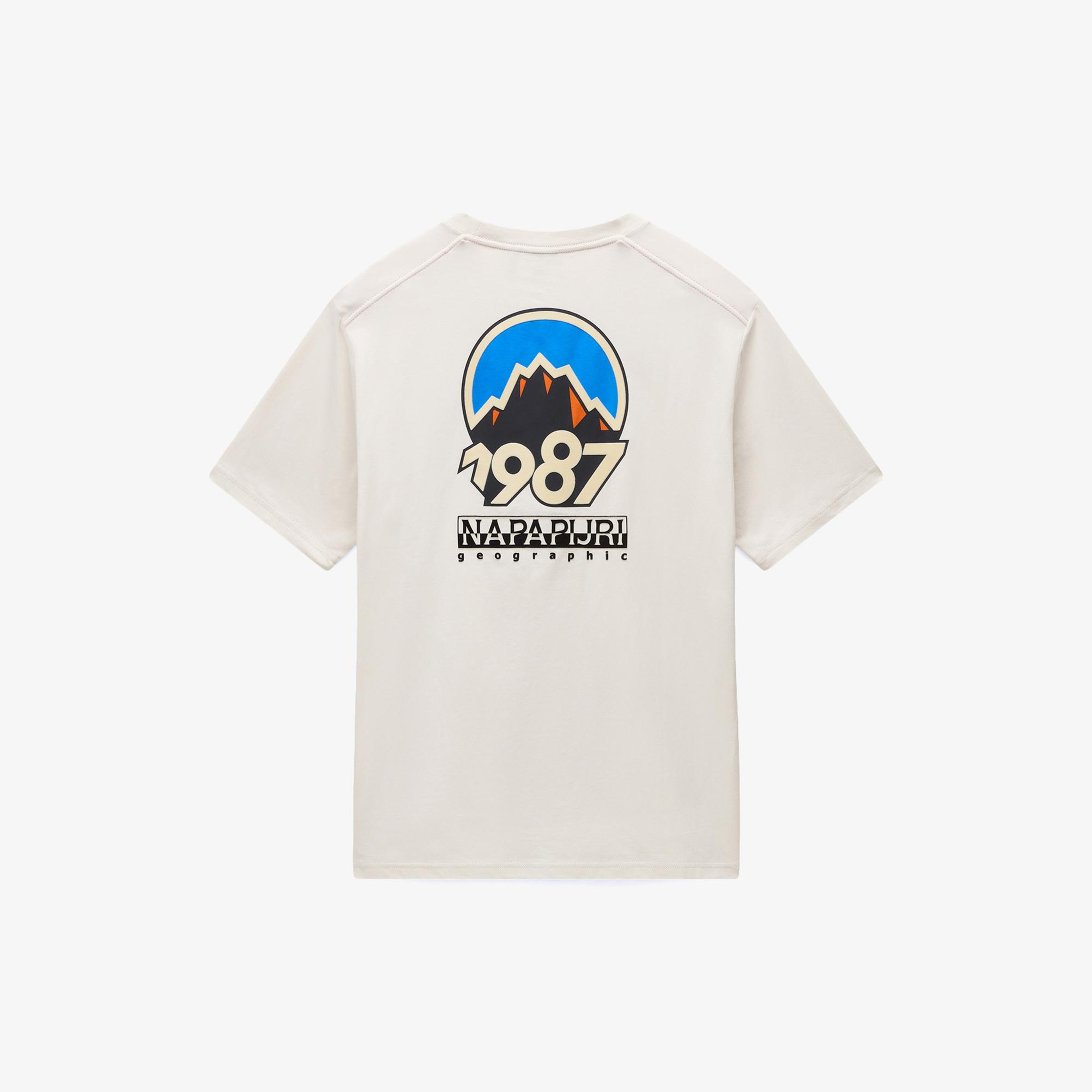 Napapijri S-Montepiana Erkek Bej T-Shirt